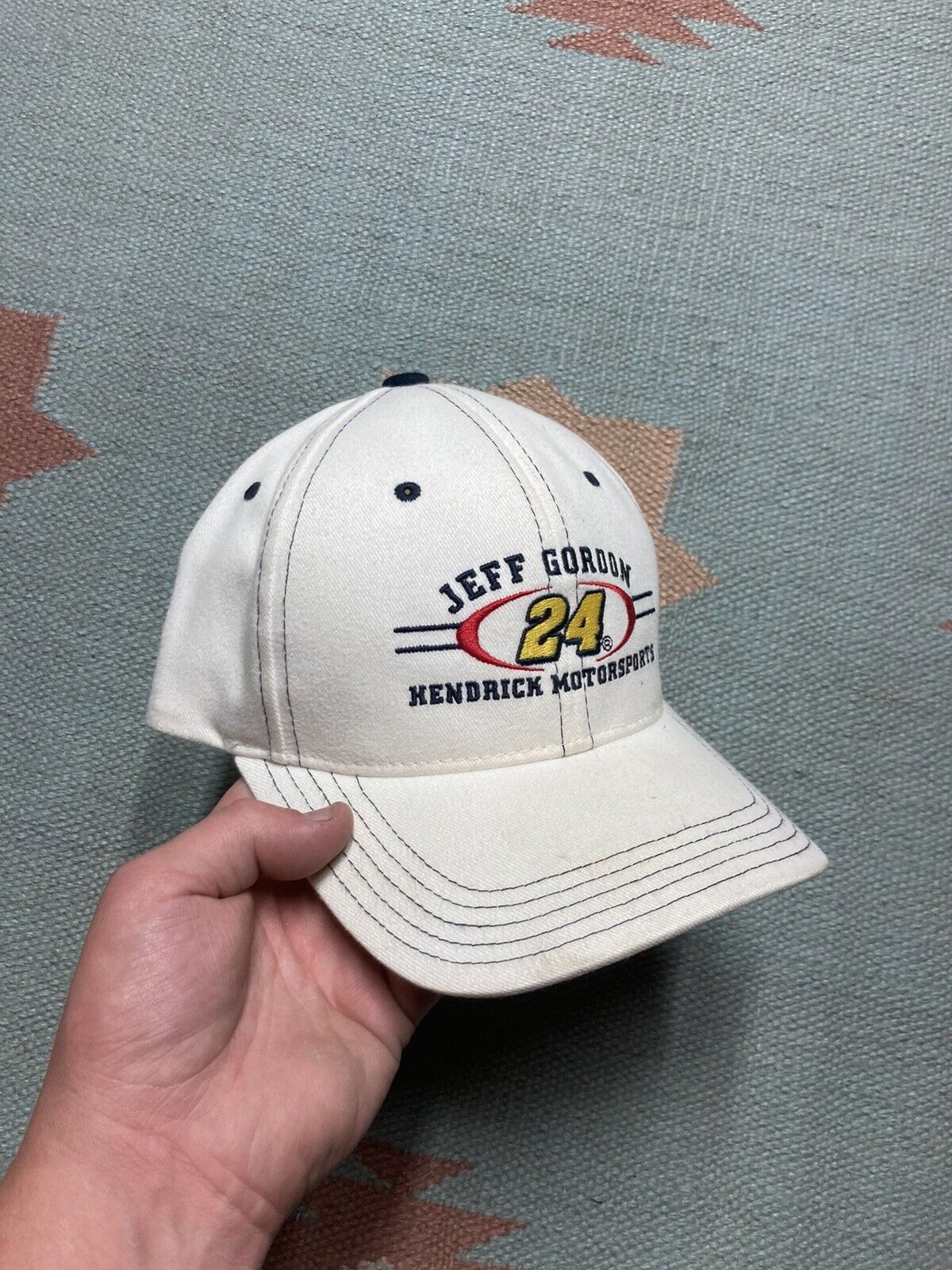 Chase Authentics × NASCAR × Vintage Strapback hat jeff Gordon nascar 24 chase authentics racing Size ONE SIZE - 1 Thumbnail