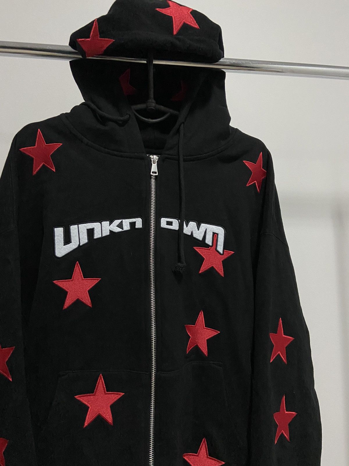 Unknown London × Vintage Unknown London zip hoodie monogram logo stars vintage Size US S / EU 44-46 / 1 - 3 Thumbnail