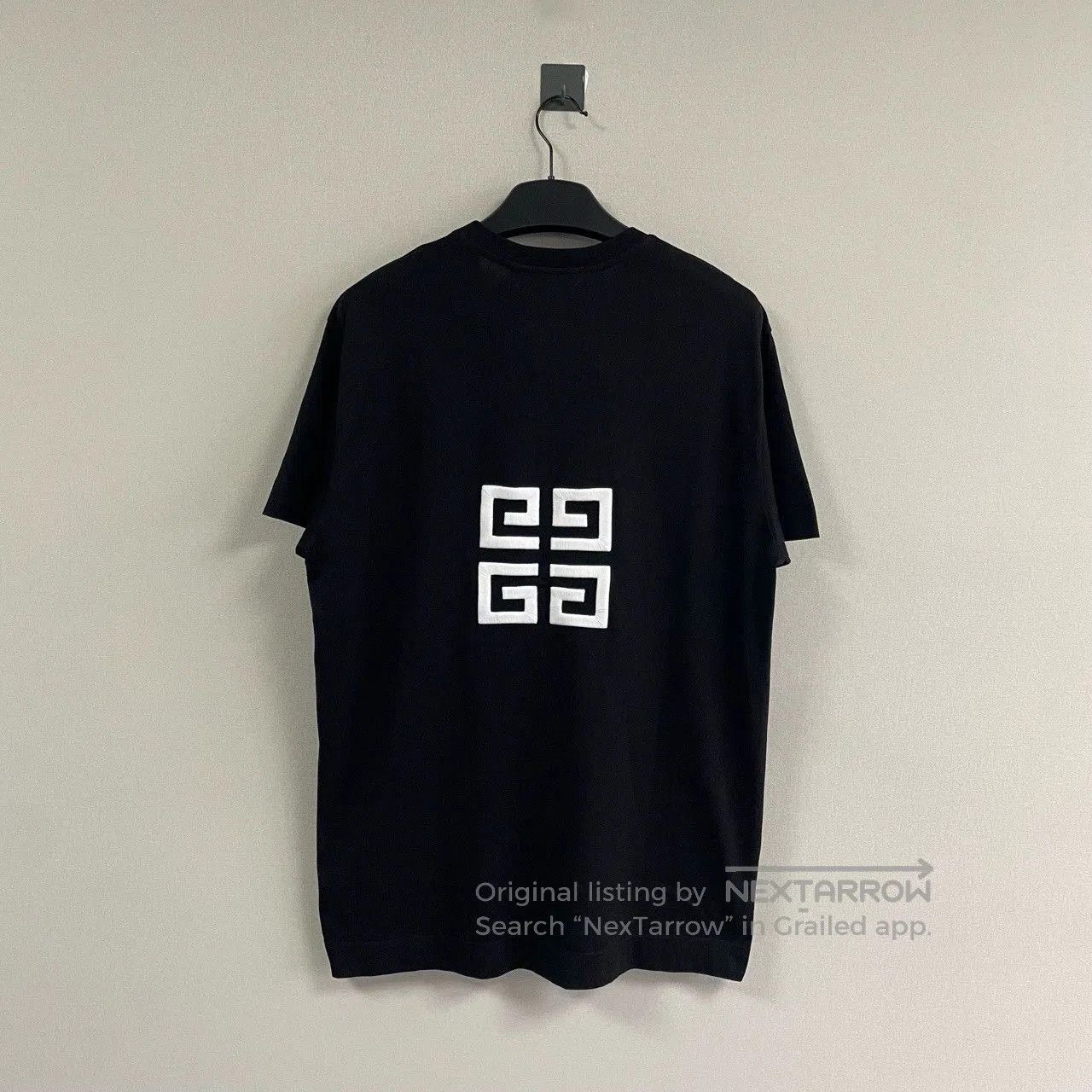 Givenchy Givenchy Embroidered Letter Short Sleeve T-Shirt. Size US S / EU 44-46 / 1 - 2 Thumbnail