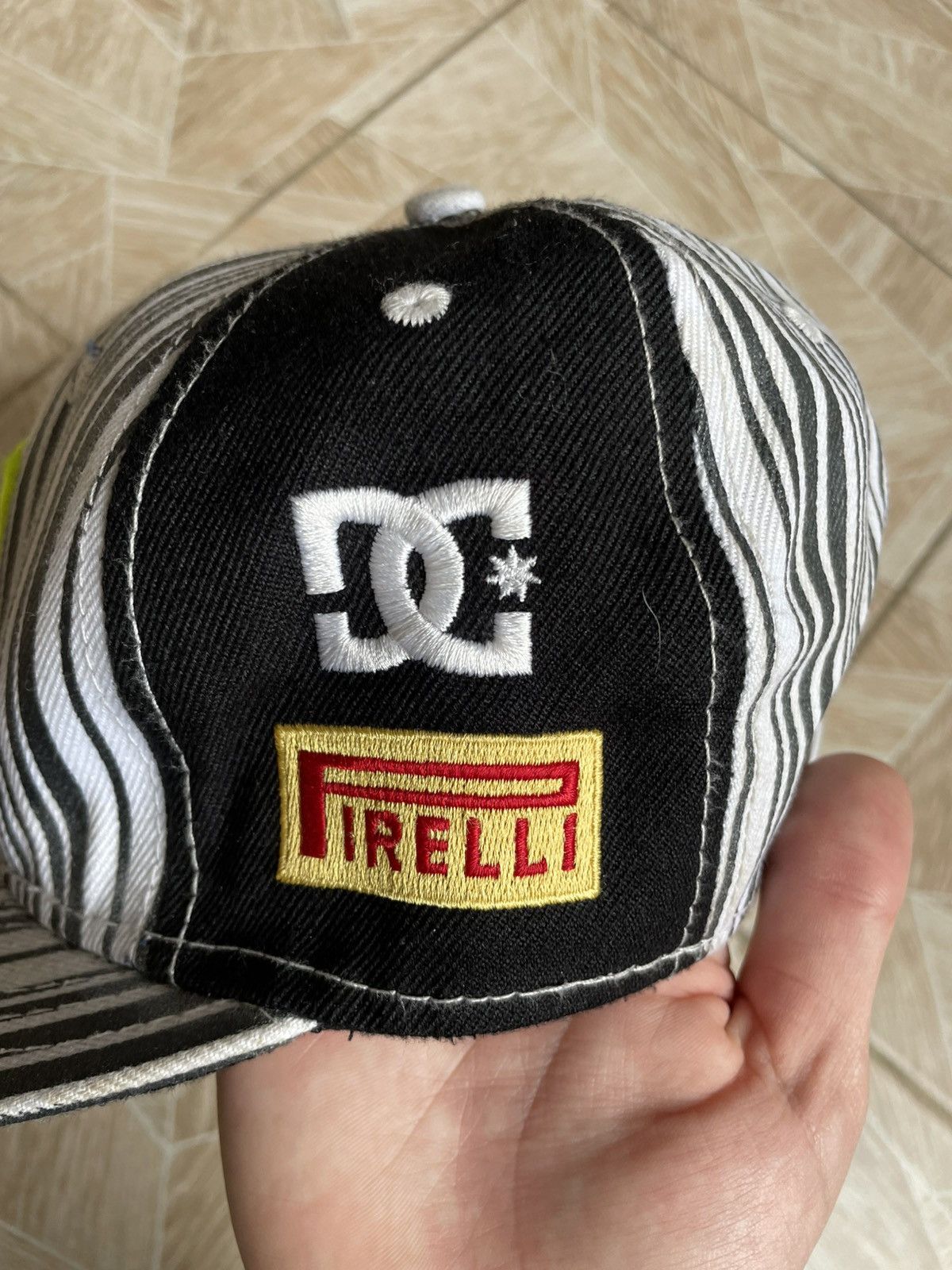 DC Vintage Racing DC Shoes Monster Energy Pirelli SnapBack Cap Size ONE SIZE - 6 Thumbnail