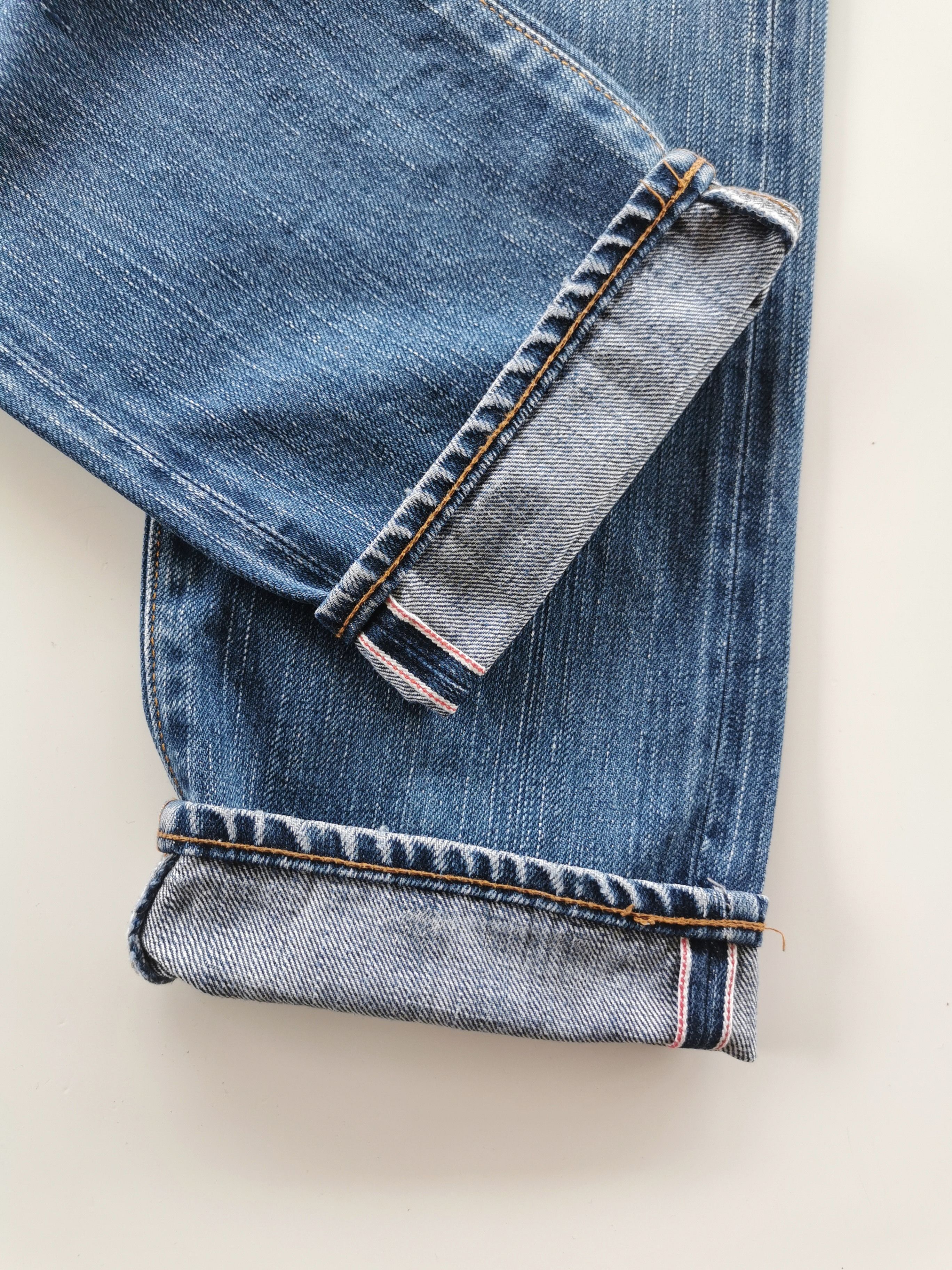 KOJIMA GENES Kojima Genes Selvedge Slim Fit Denim Jeans Size US 31 - 5 Thumbnail