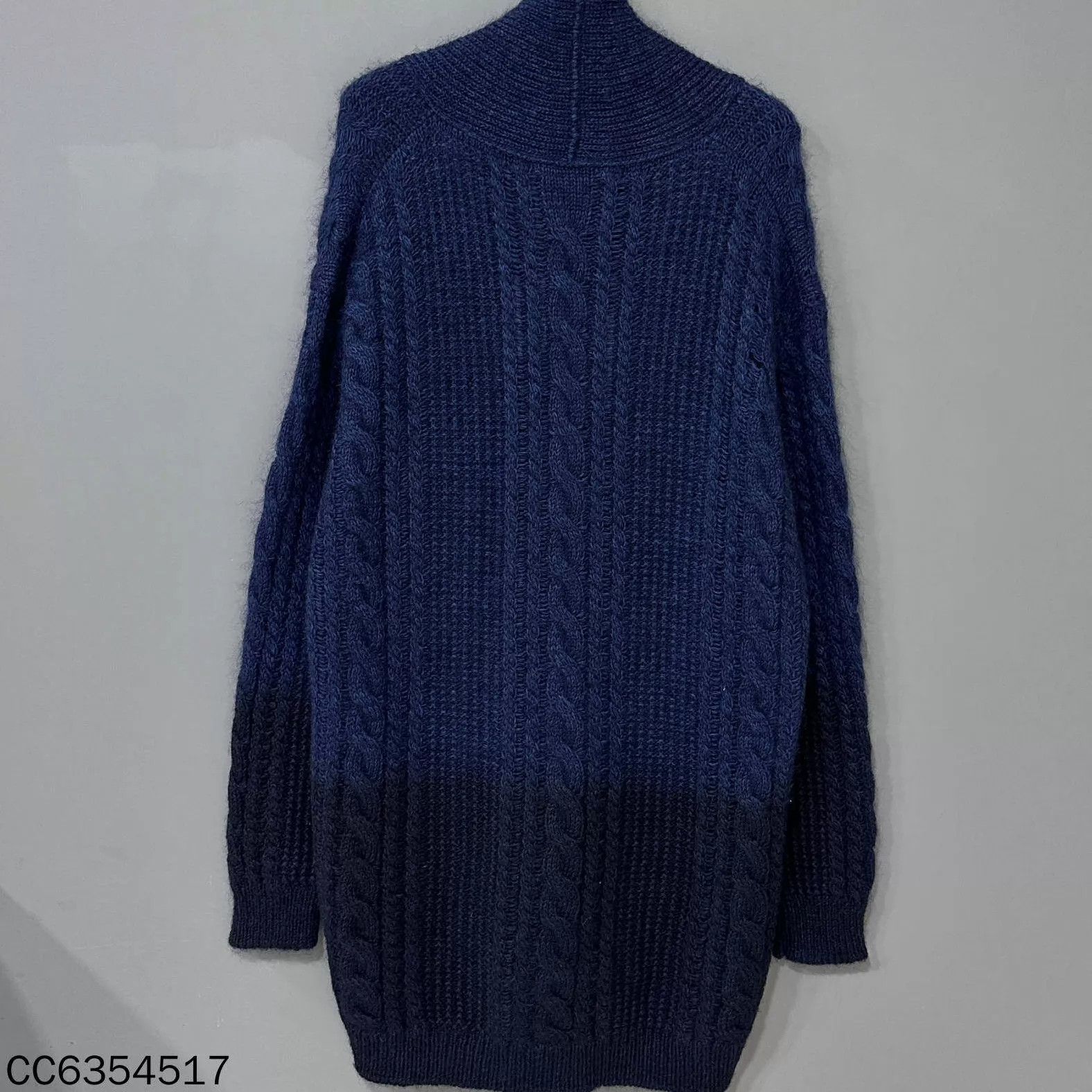 Dior Dior Blue Hooded Wool Cardigan Size 40 Size M / US 6-8 / IT 42-44 - 3 Thumbnail