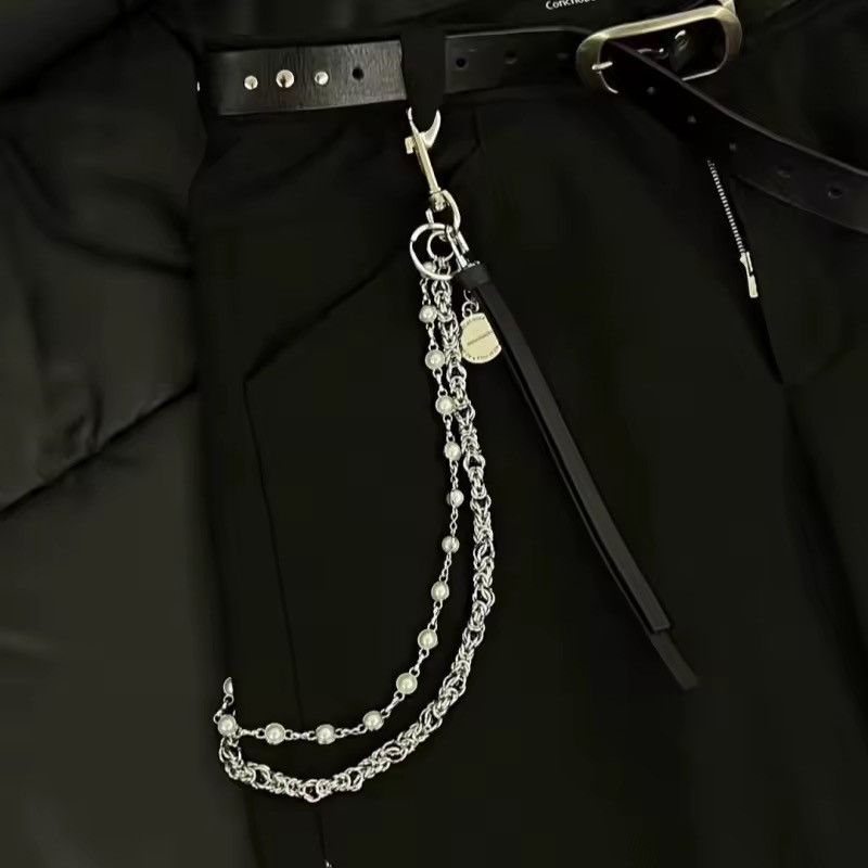 Jewelry 2 Layer Natural Echo Pearled Wallet Chain Size ONE SIZE - 2 Thumbnail
