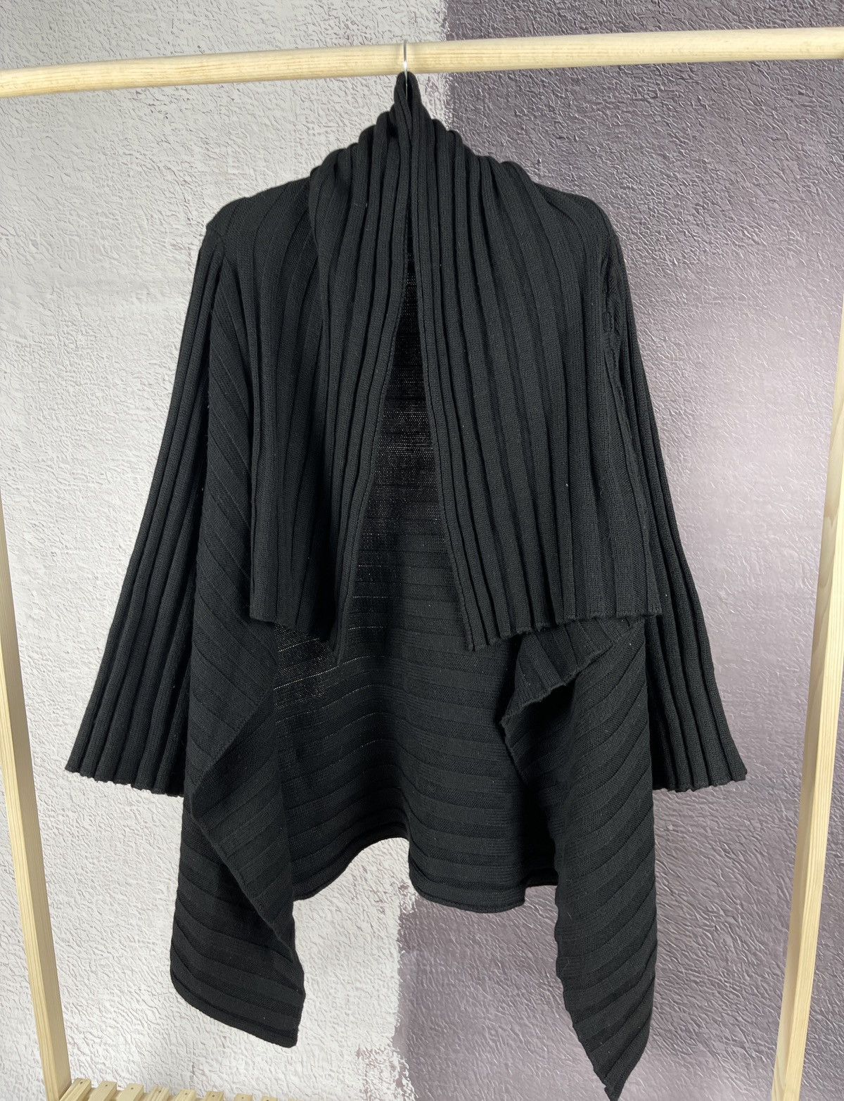 Carlo Colucci Carlo Colucci wool avant garde asymmetric cardigan Size L / US 10 / IT 46 - 6 Thumbnail