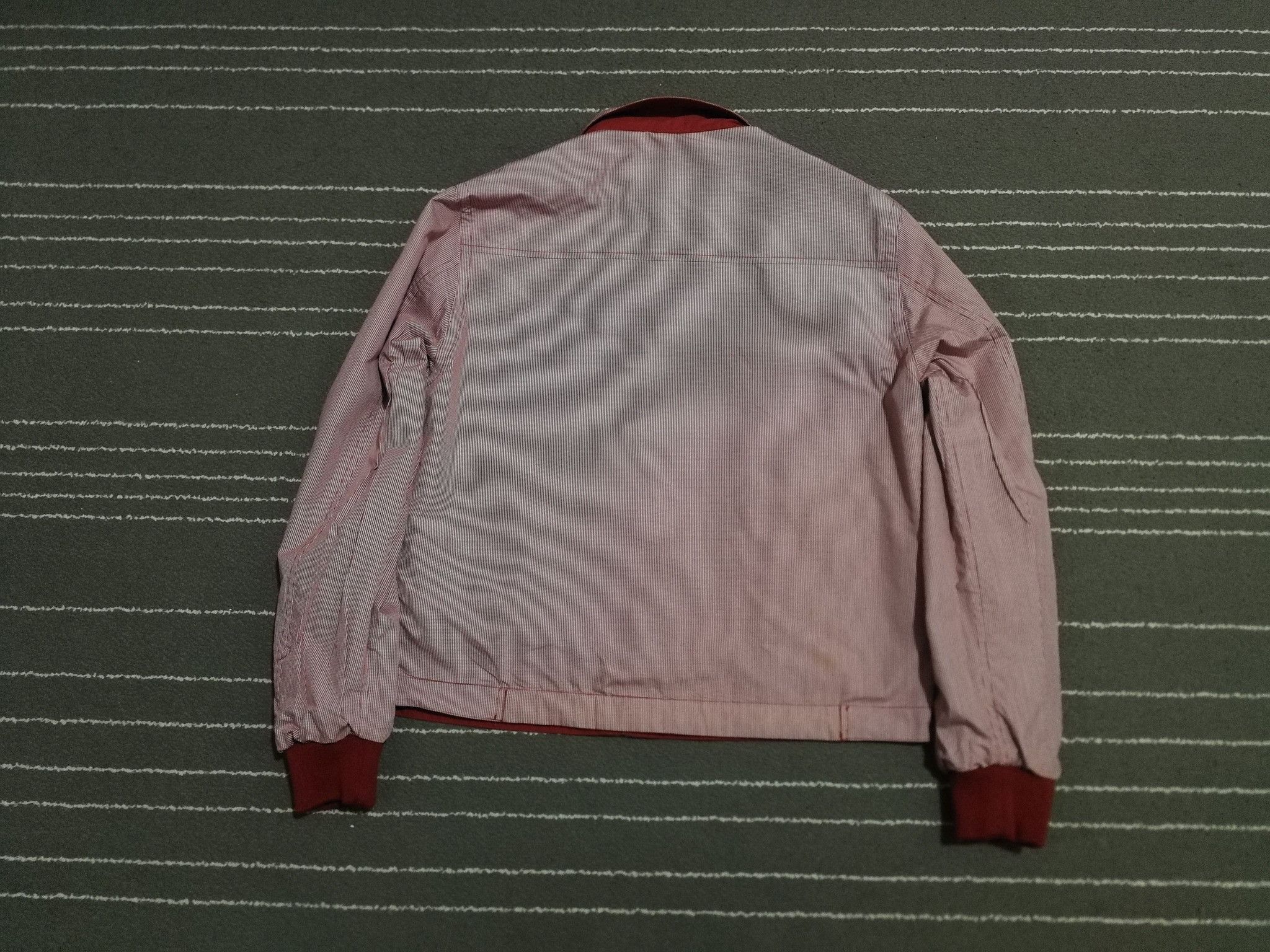 Japanese Brand × Uniqlo Vintage Uniqlo heringgton 2 way S meroon 1973 Size US XS / EU 42 / 0 - 4 Thumbnail