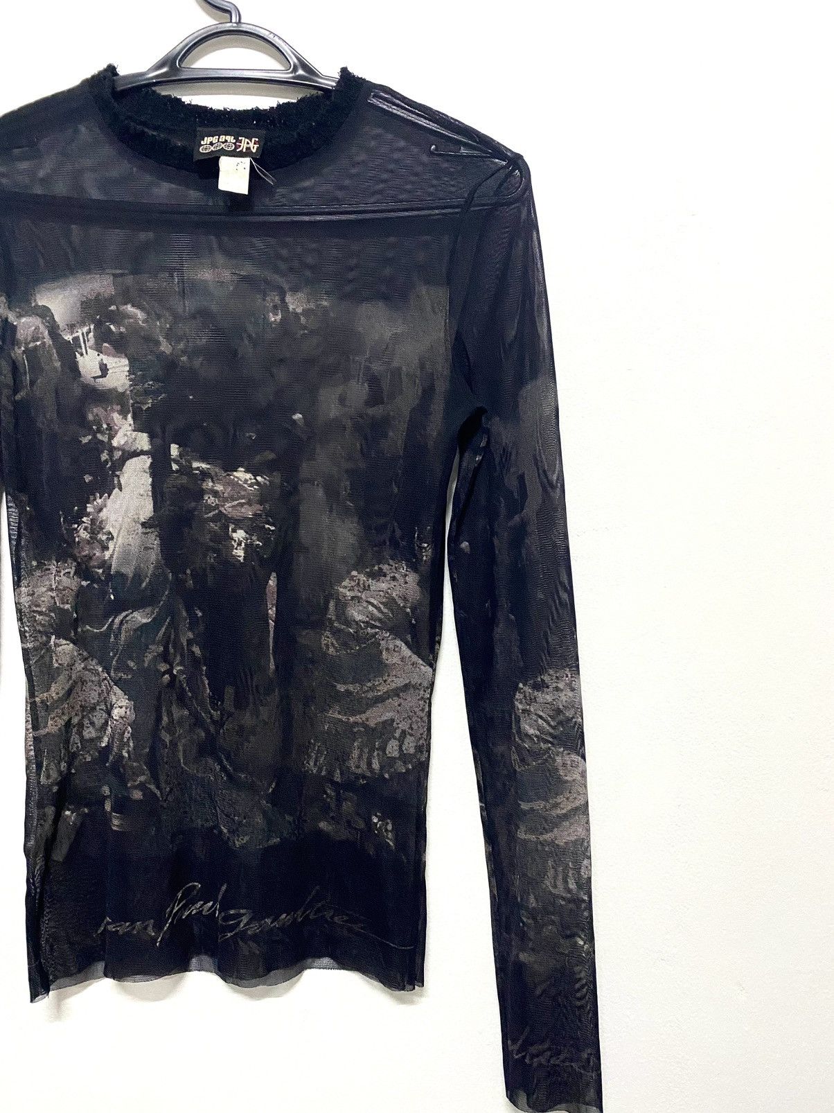 Jean Paul Gaultier 90s Vintage Jean Paul gaultier Mesh Trompe-L'oeil Size M / US 6-8 / IT 42-44 - 4 Thumbnail