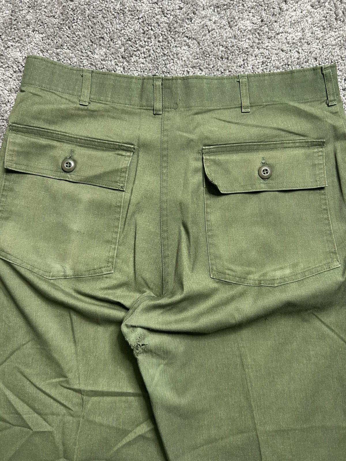 Other Vintage 80s Military OG 507 Pants YKK zipper Size US 33 - 4 Thumbnail