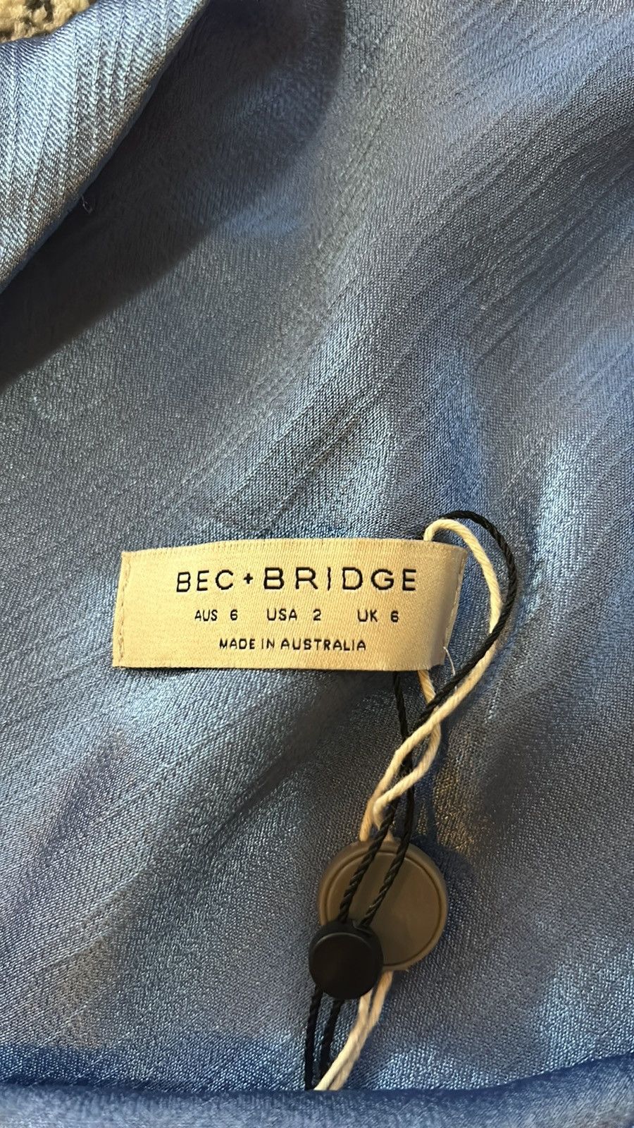 BEC + BRIDGE BEC & BRIDGE Delphine Cropped Hammered-satin Top Size XS / US 0-2 / IT 36-38 - 6 Thumbnail