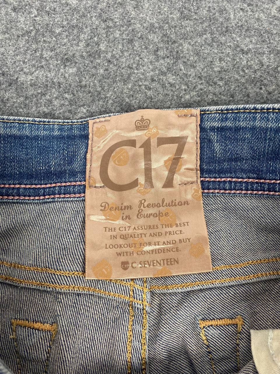 Japanese Brand c-17 japanese brands distressed denim Size 30" / US 8 / IT 44 - 11 Thumbnail