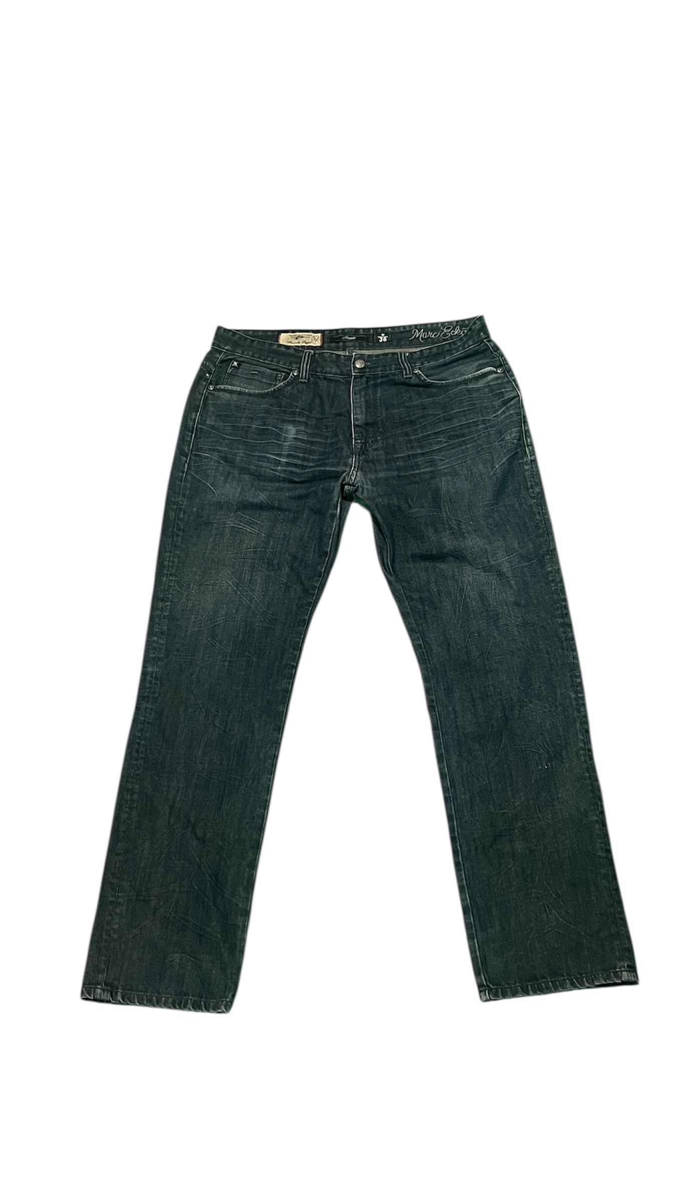 Marc Ecko × Vintage Vintage Marc Ecko Denim Blue Jeans Size US 36 / EU 52 - 2 Thumbnail