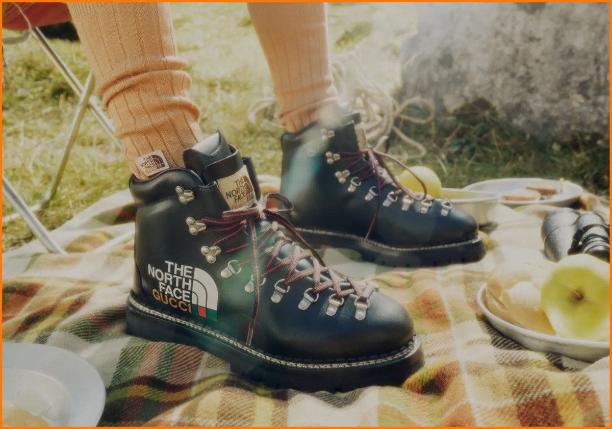 Gucci × The North Face The North Face x Gucci Leather Boots Size US 8 / EU 41 - 5 Thumbnail