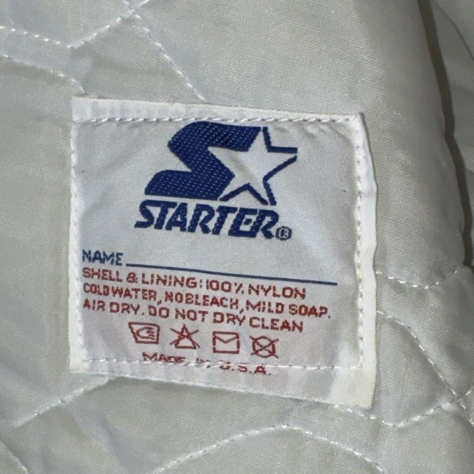 Starter 80s Starter Pro Line Miami Dolphins satin bomber jacket Size US L / EU 52-54 / 3 - 6 Thumbnail