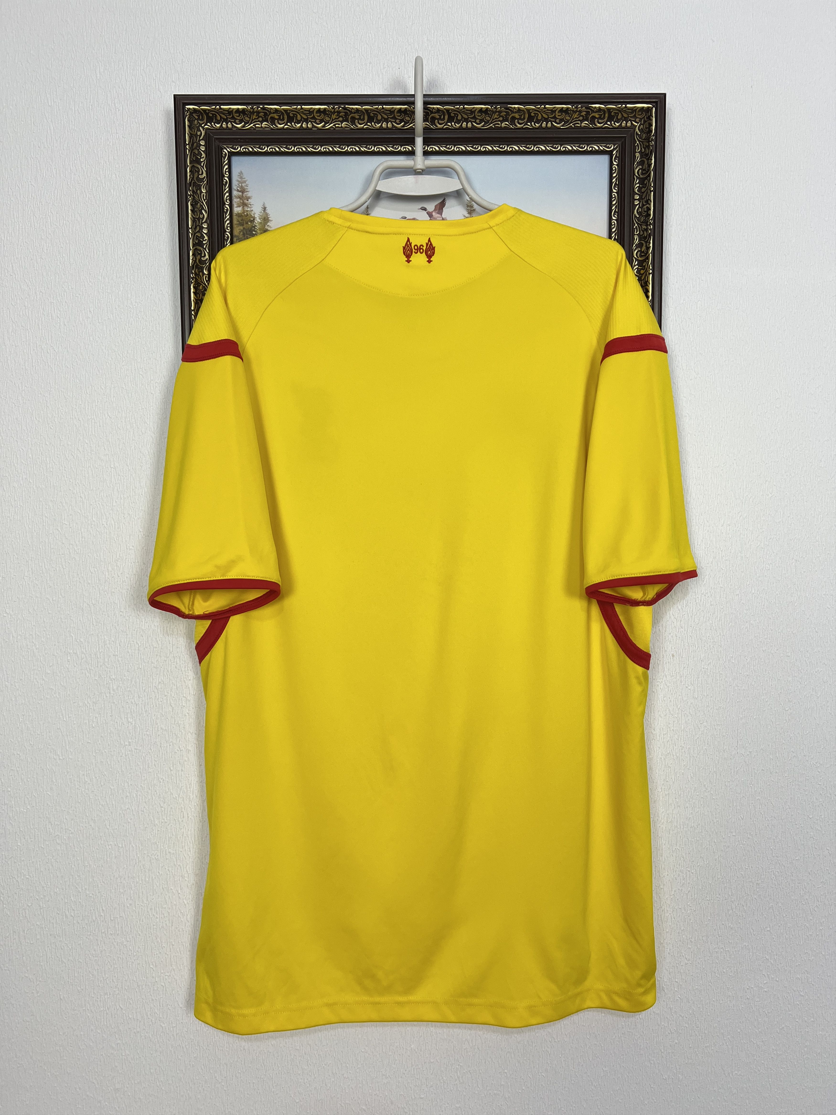 Warrior Liverpool football shirt 2014 Soccer Warrior Jersey Trikot Size US XL / EU 56 / 4 - 8 Thumbnail