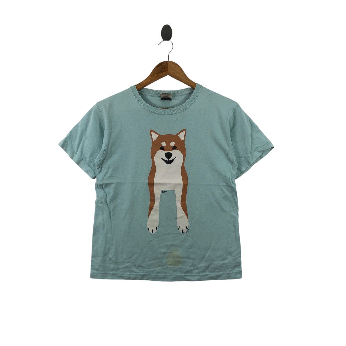 Vintage RED BROS SHIBA INU Illustration Anime Cartoon Tee Shirt Top Size US XS / EU 42 / 0 - 1 Thumbnail