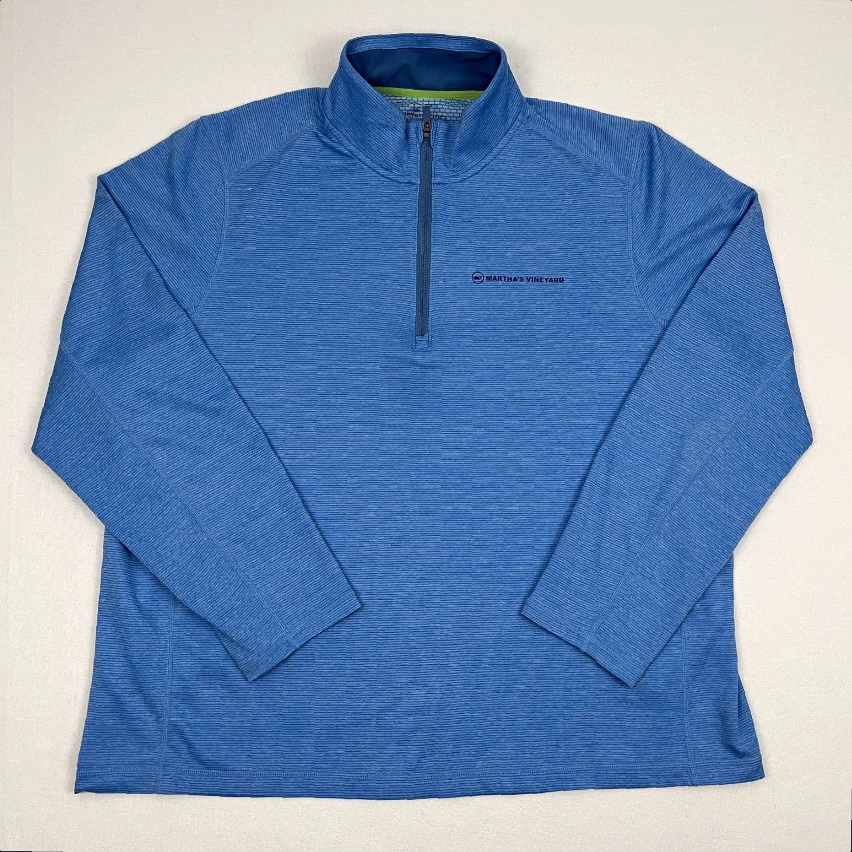 Vineyard Vines Vineyard Vines Performance Pullover Mens 2XL Marthas Vineyard Quarter Zip Golf Shirt Size US XXL / EU 58 / 5 - 3 Thumbnail