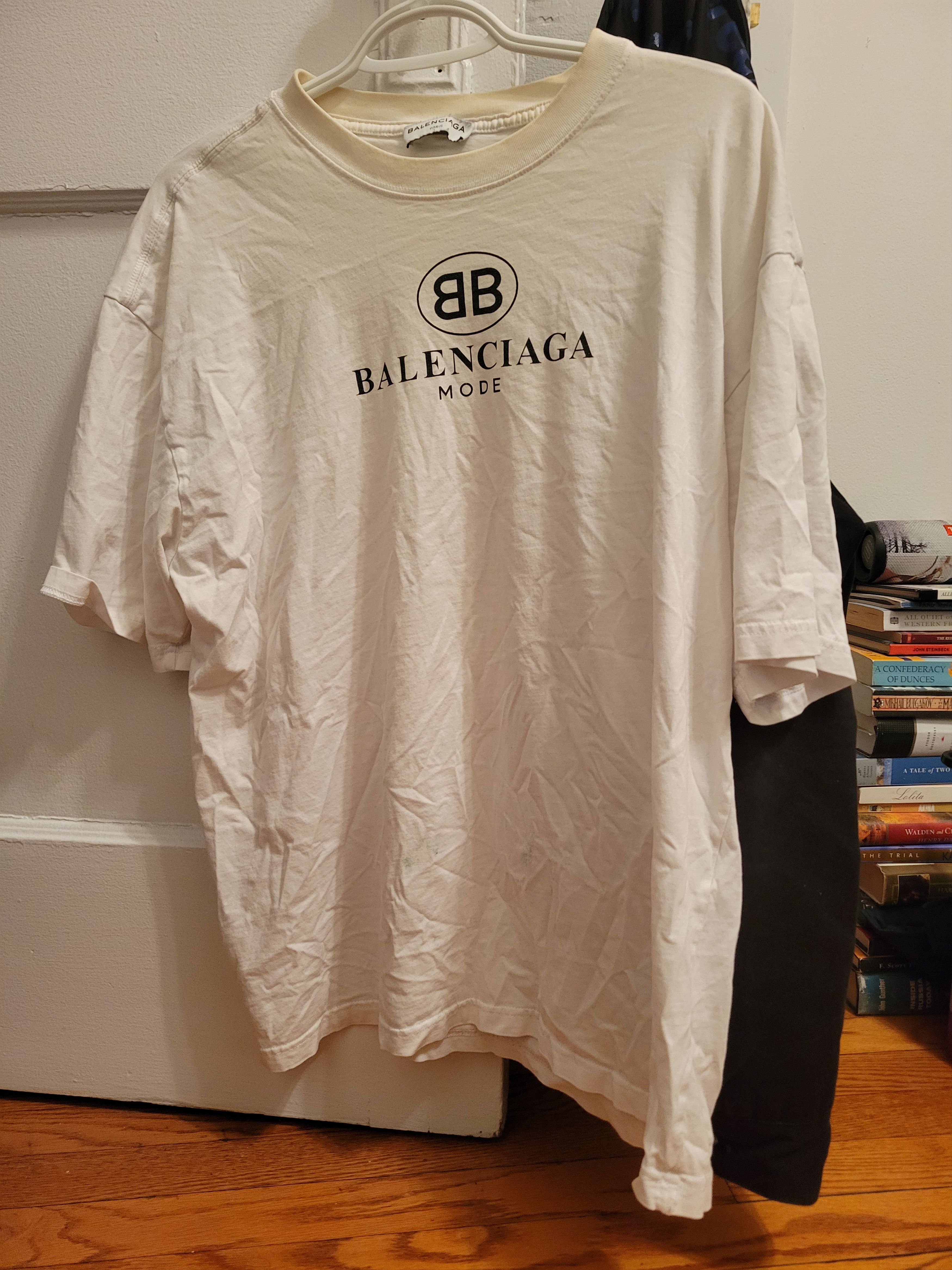 BALENCIAGA】BB CORP ミディアムフィット Tシャツ (BALENCIAGA/T