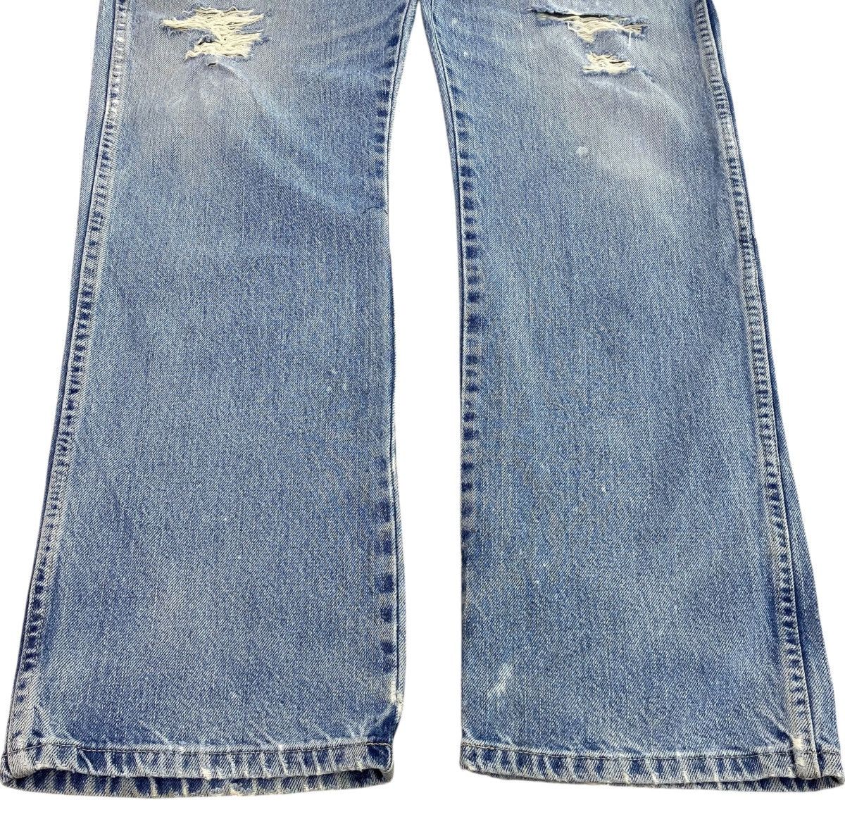 Dickies Dickies Distressed Light Wash Baggy Wide Leg Jeans Size US 36 / EU 52 - 5 Thumbnail