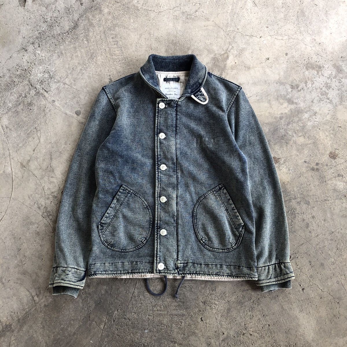 Toyo Enterprises HOUSTON USN Military Indigo Deck Jacket Size US L / EU 52-54 / 3 - 1 Thumbnail