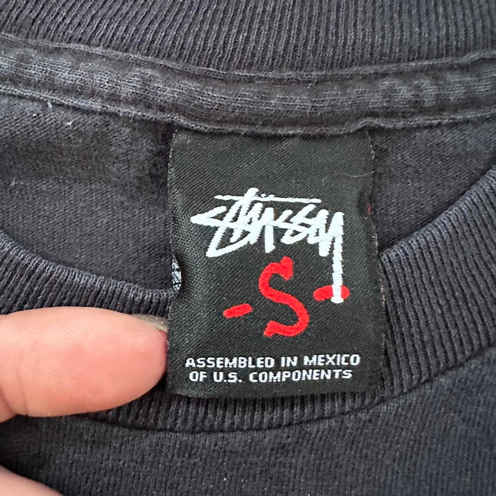 Stussy × Vintage Vintage Stussy Delta System Reflective Limited Edition Tee S Size US S / EU 44-46 / 1 - 2 Thumbnail