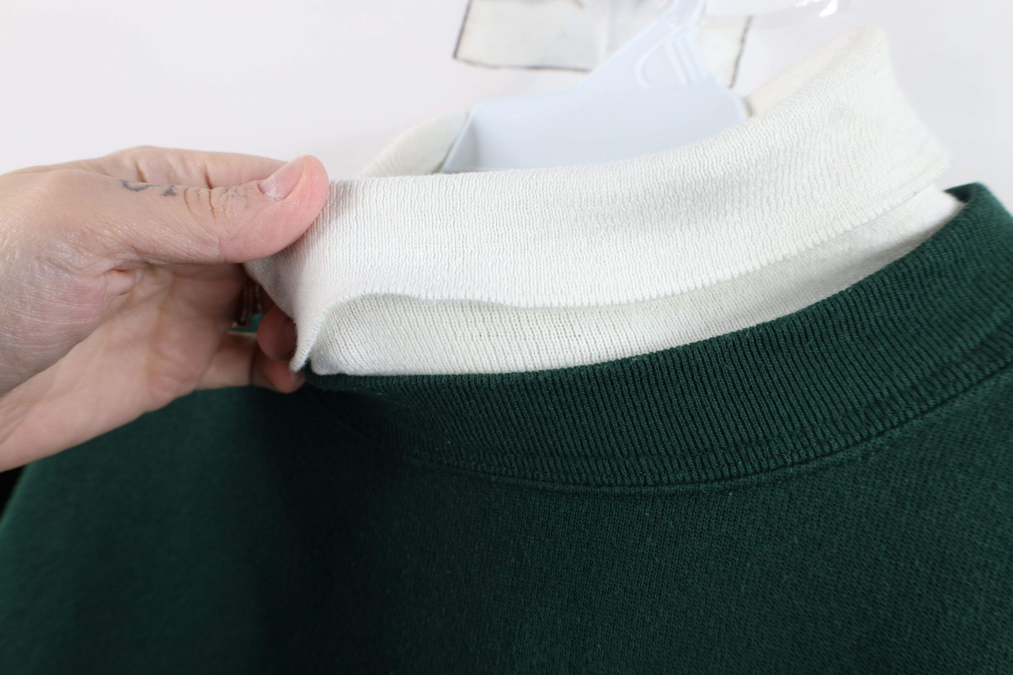 Vintage Vintage 90s Streetwear Puppies Dog Turtleneck Sweatshirt USA Size L / US 10 / IT 46 - 9 Thumbnail