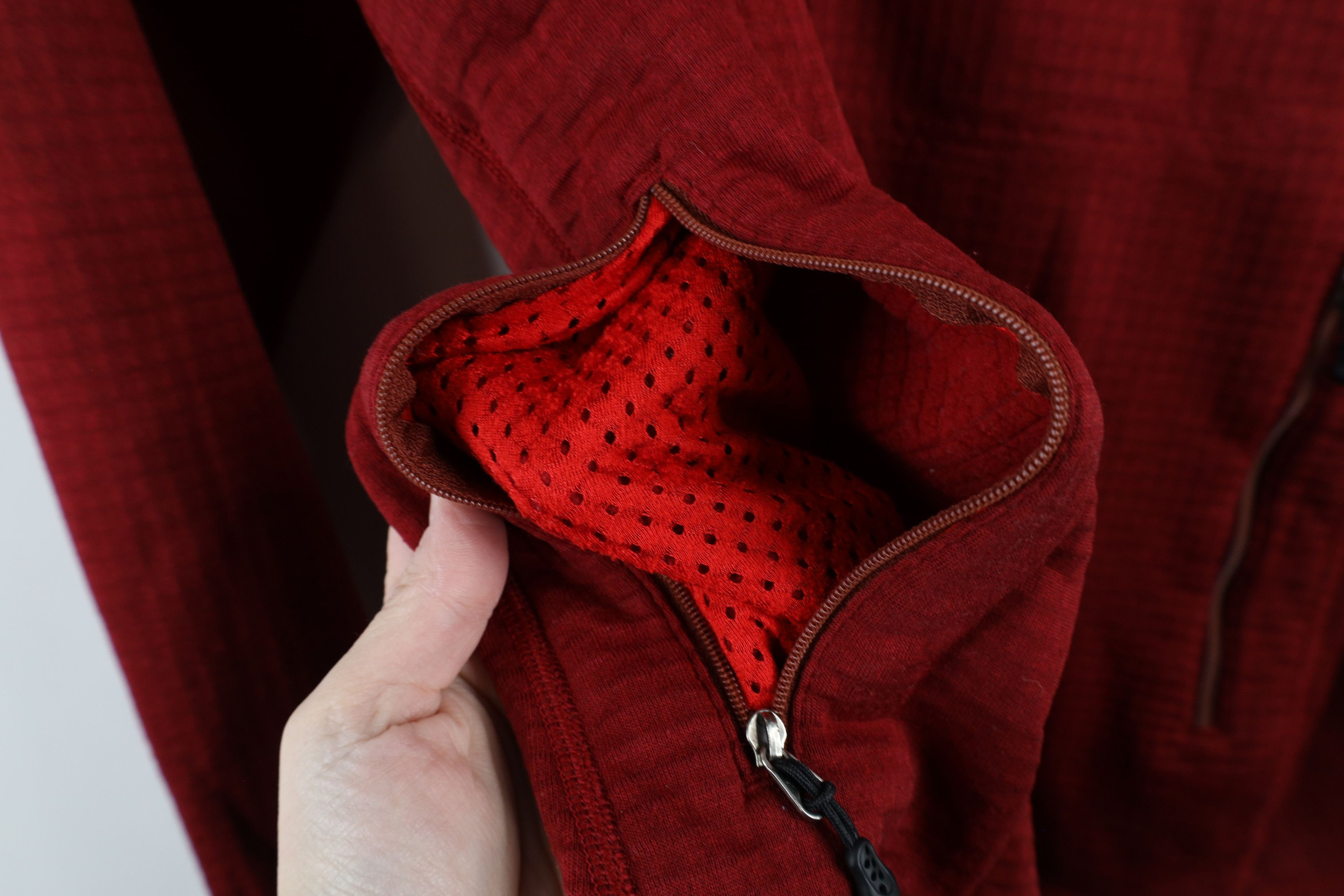 Patagonia × Vintage Vintage Y2K Patagonia R1 Polartec Fleece Full Zip Jacket Red Size XL / US 12-14 / IT 48-50 - 7 Thumbnail
