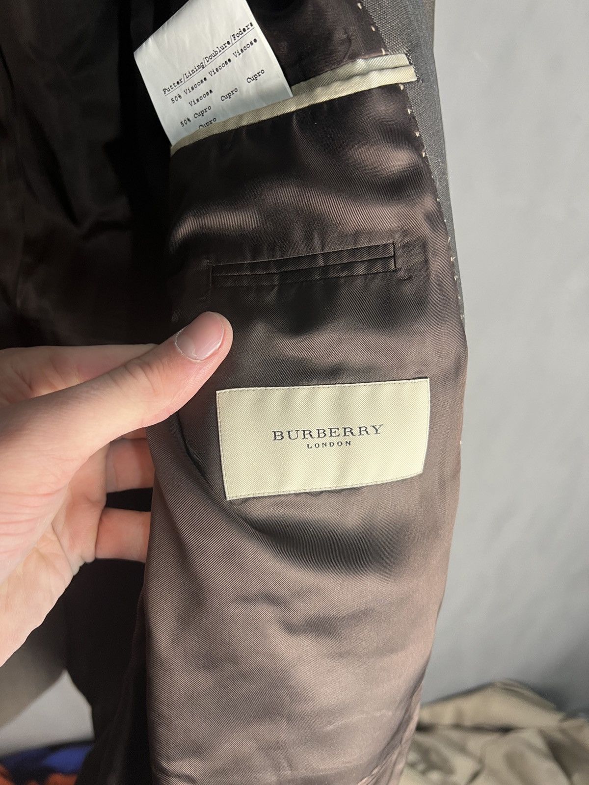 Burberry Burberry Blazer Jacket Size 46R - 6 Thumbnail