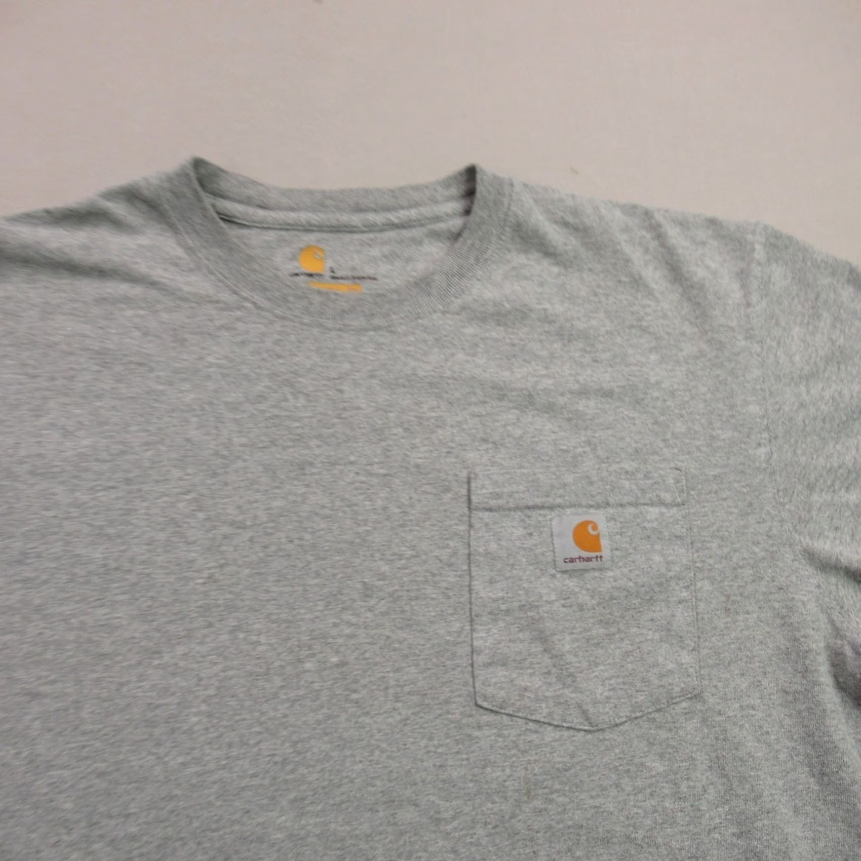 Carhartt Carhartt Shirt Mens Large Short Sleeve Crew Neck Gray Outdoors Original Fit Size US L / EU 52-54 / 3 - 2 Thumbnail