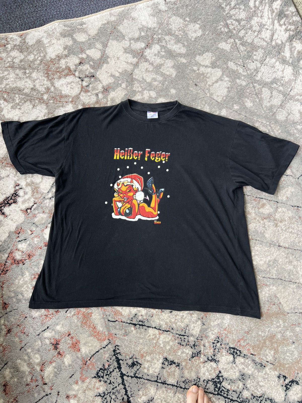 Vintage Vintage HeiBer Feger Tee Size US XXL / EU 58 / 5 - 1 Thumbnail
