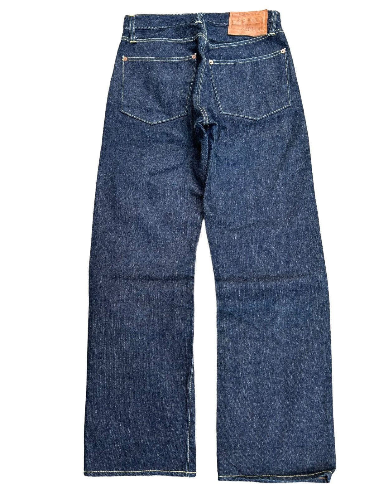 Japanese Brand × Kapital × Kapital Kountry KAPITAL NO WAR Redline Selvedge Denim ☠️ Size US 28 / EU 44 - 6 Thumbnail
