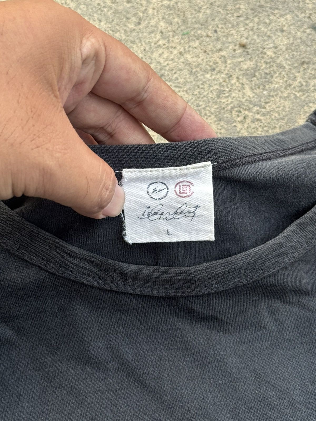 CLOT × Fragment Design Trashed Fragment Design COLT Tees Size US L / EU 52-54 / 3 - 9 Thumbnail