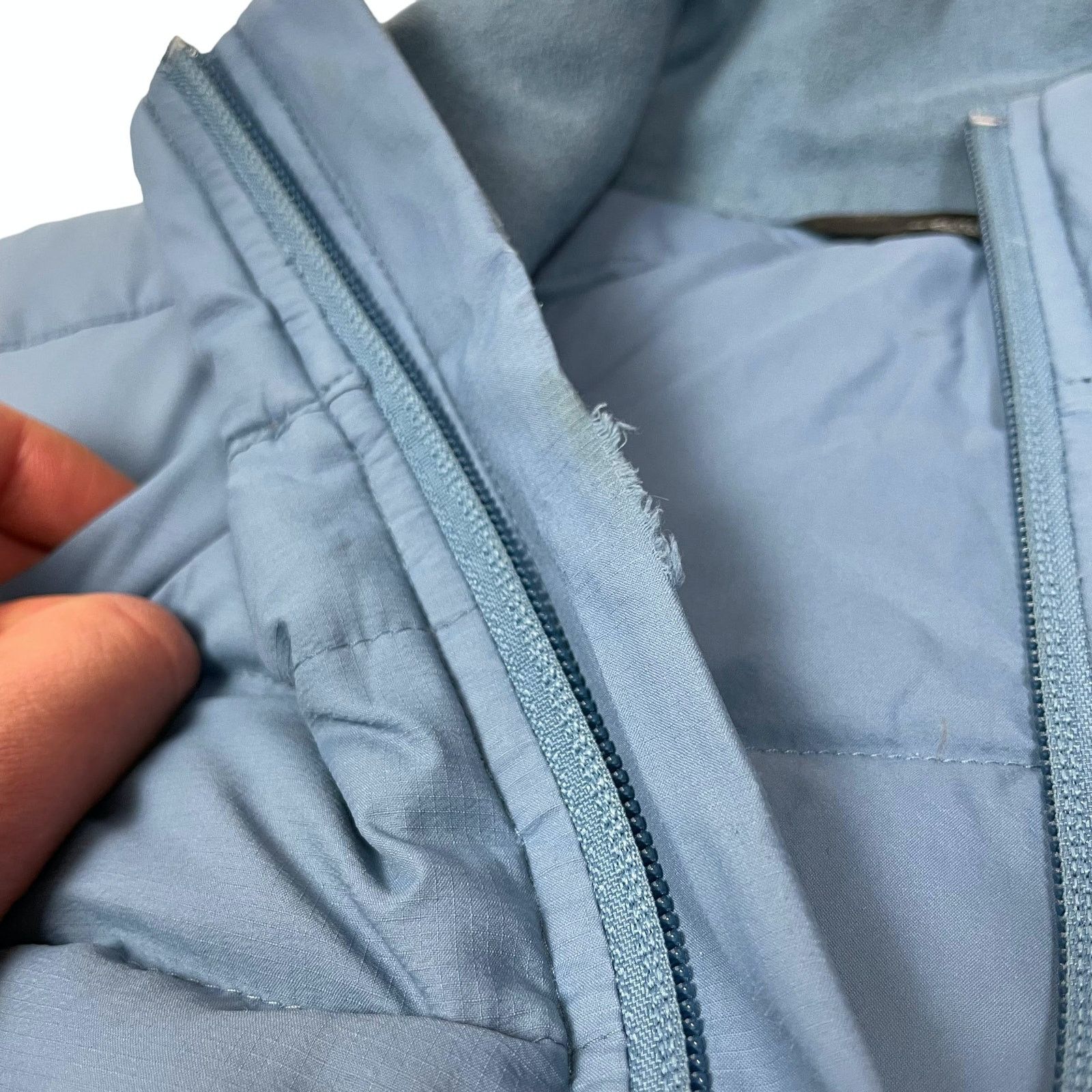 The North Face The North Face 700 Women's Blue Full Zip Puffer Jacket Small Size S / US 4 / IT 40 - 10 Thumbnail