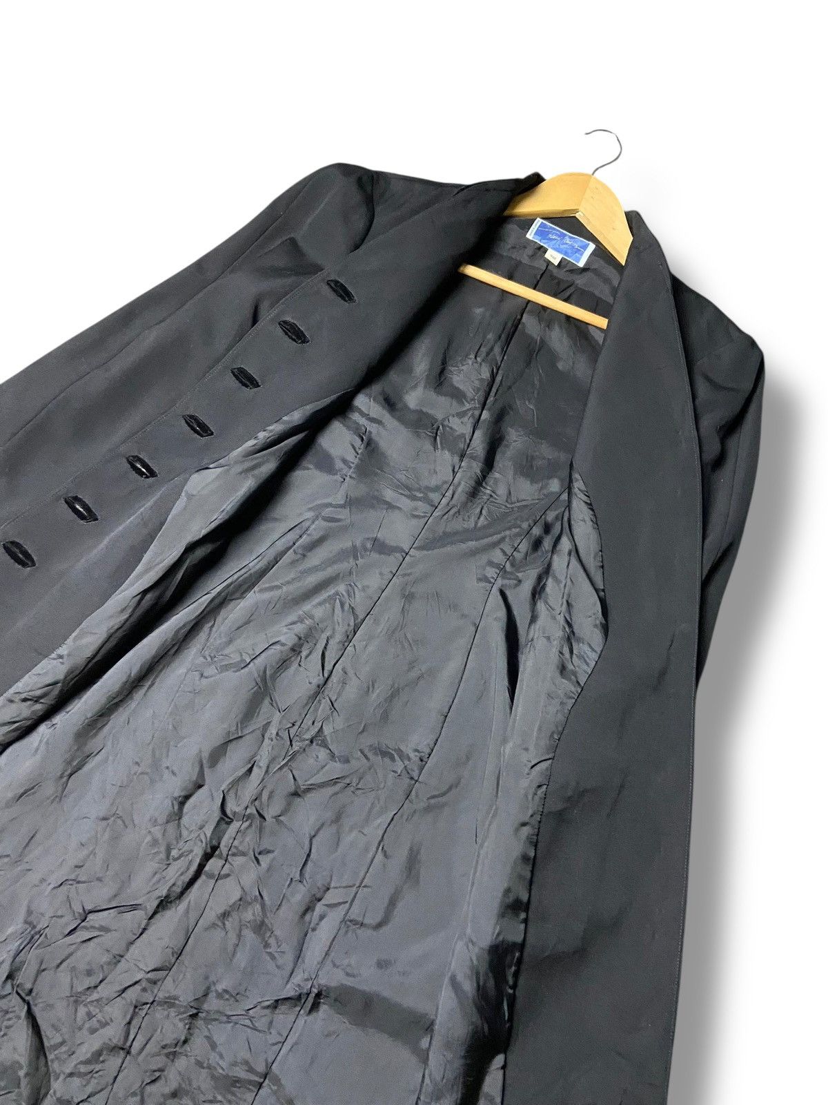 Thierry Mugler Vintage Thierry Mugler Buttoned Dress Coat (156) Size XS / US 0-2 / IT 36-38 - 12 Thumbnail