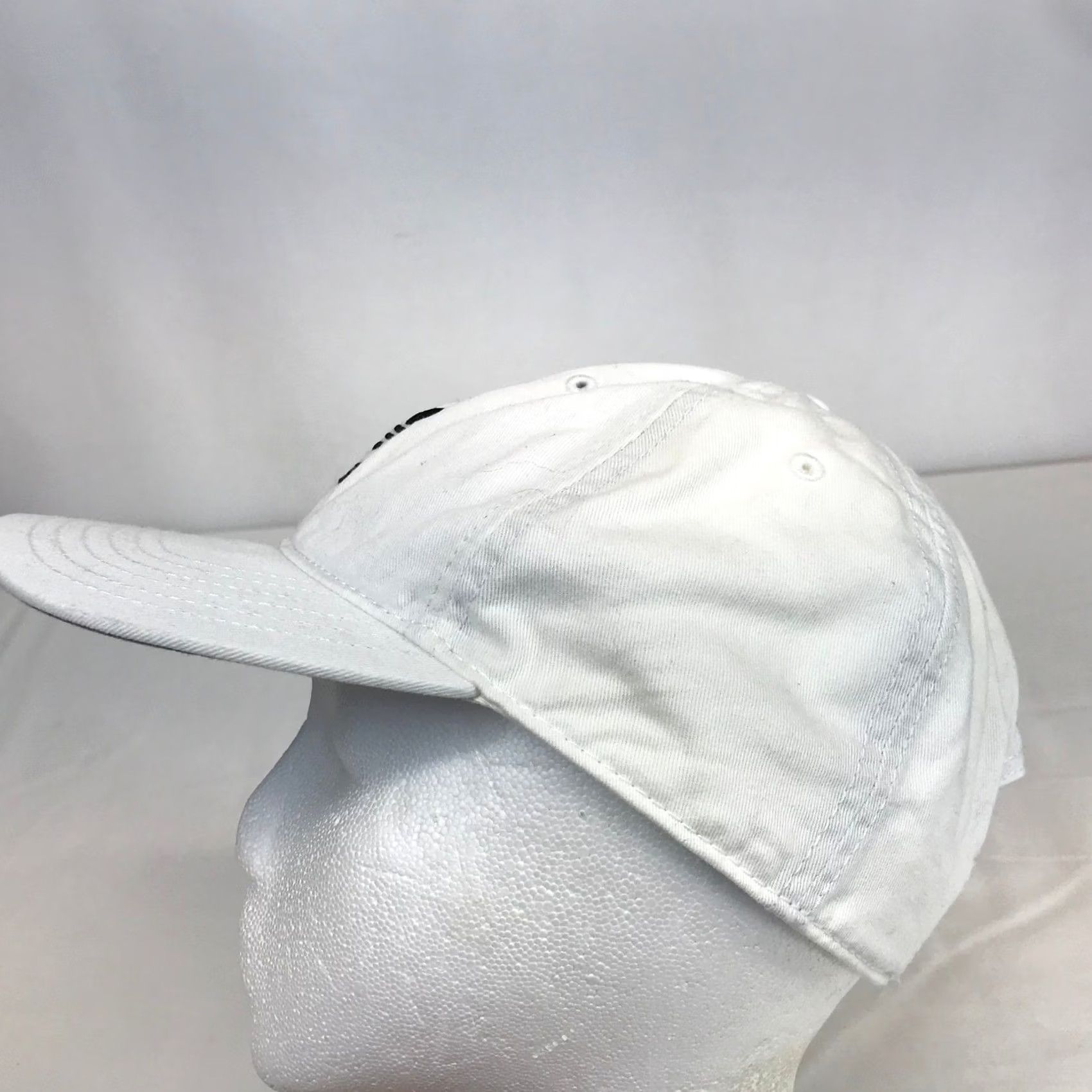 Adidas Adidas Originals Baseball Cap White Adjustable Cotton Trefoil Logo Unisex Adults Hat Size ONE SIZE - 3 Thumbnail