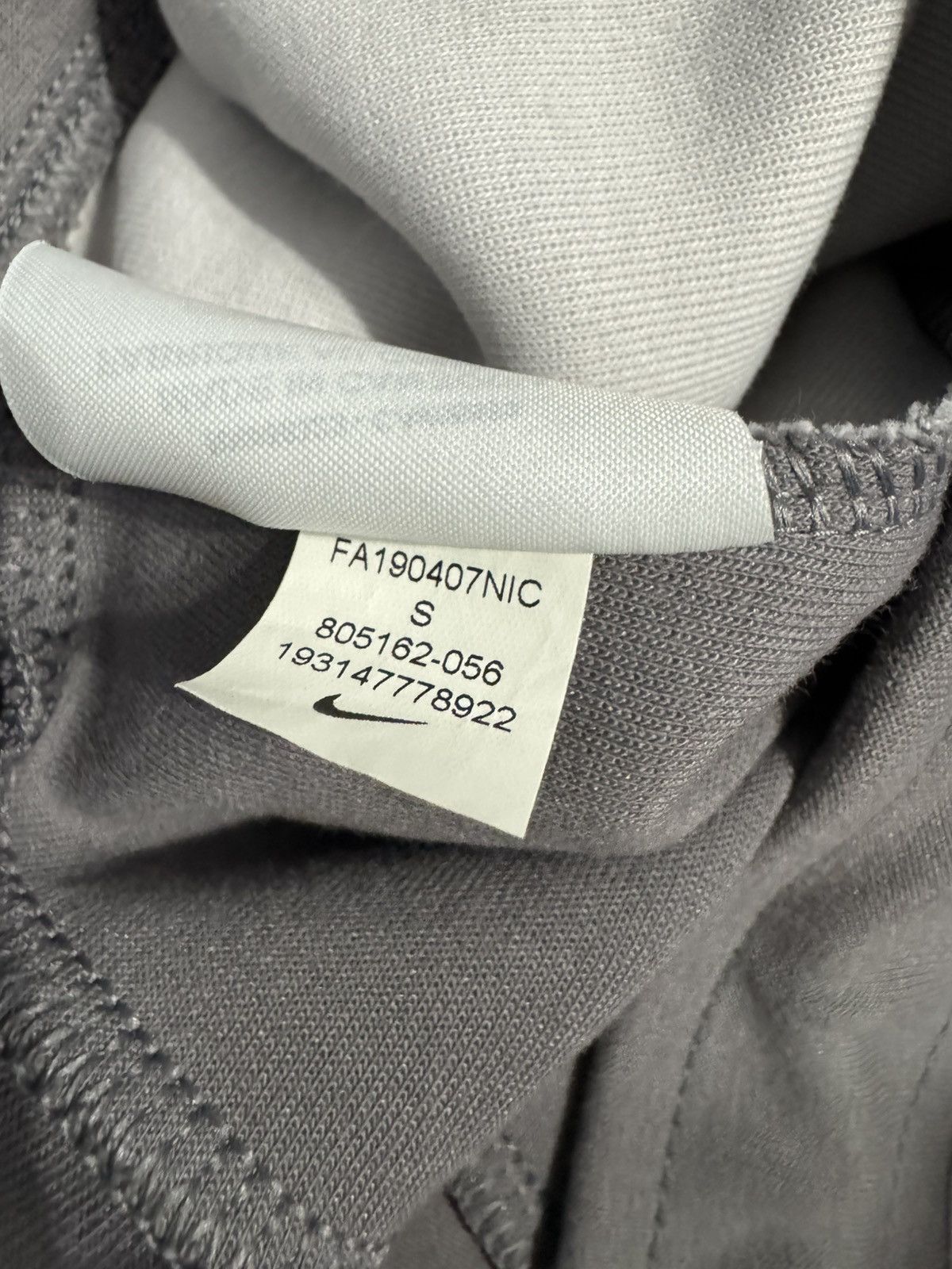 Nike Nike Tech Fleece Joggers Grey/White Size Small Size US 29 - 5 Thumbnail