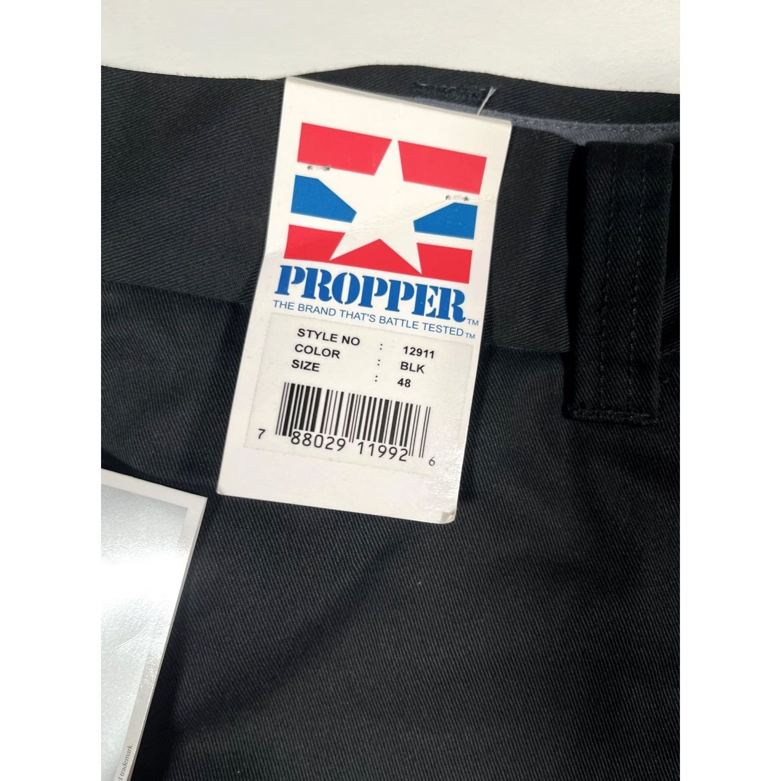 Propper Propper Mens Black Cargo Pants 48 Workwear Water Resistant Outdoor Size US 32 / EU 48 - 4 Thumbnail