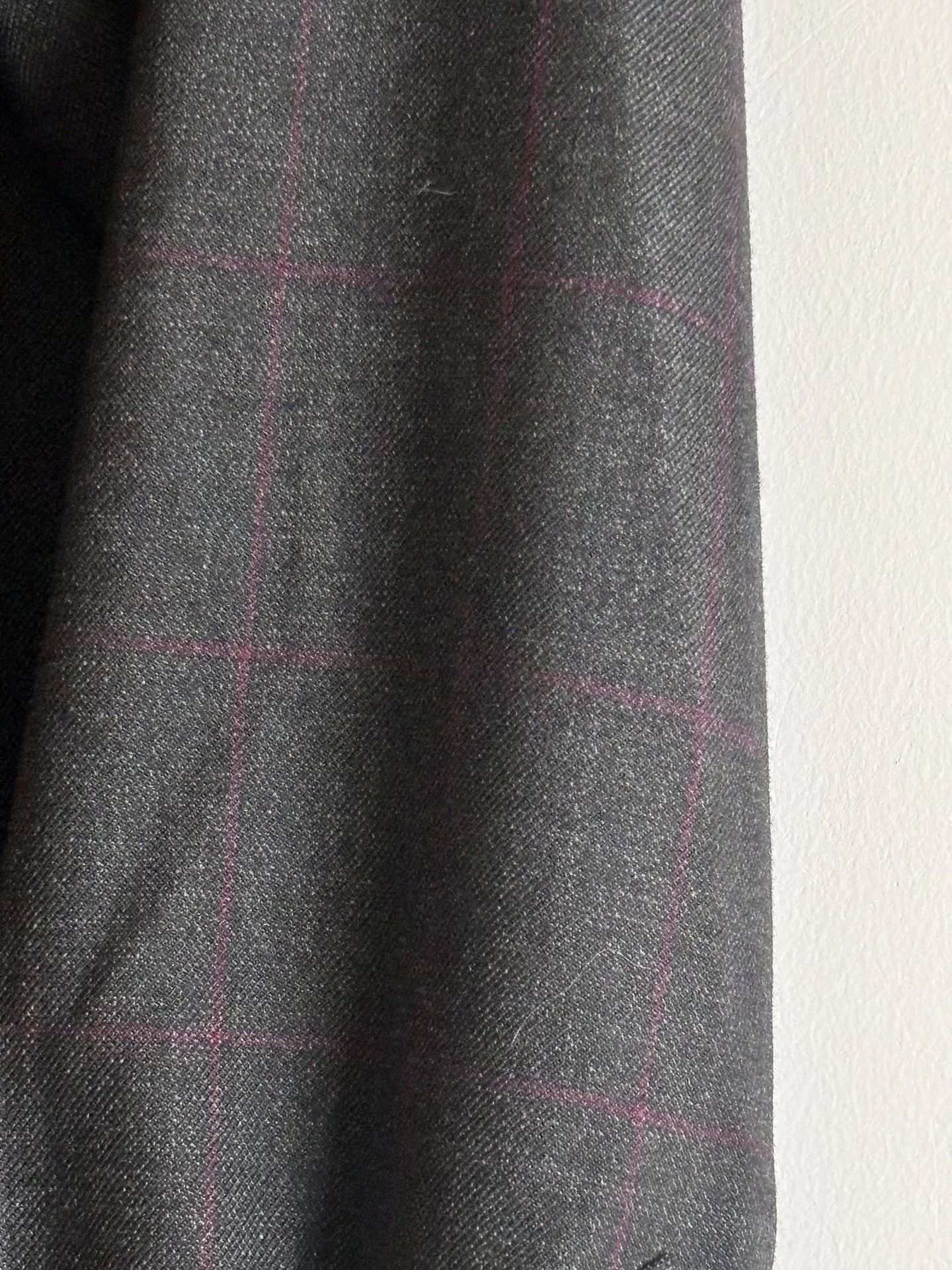 Comme des Garcons Comme Des Garcons SHIRT Wool Panel Orange Accent Shirt Size US L / EU 52-54 / 3 - 4 Thumbnail