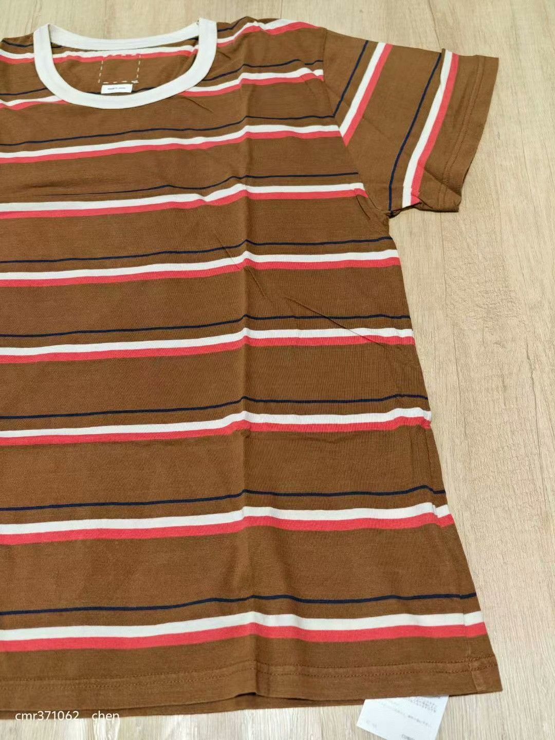 Visvim visvim 19AW Border A-Liner S/S Tee Size US XL / EU 56 / 4 - 2 Thumbnail
