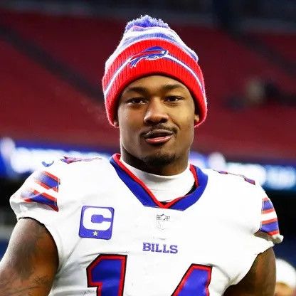 Nike 🏈🇺🇸 Nike Stefon Diggs Buffalo Bills #14 NFL Football T-Shirt Size US M / EU 48-50 / 2 - 3 Thumbnail