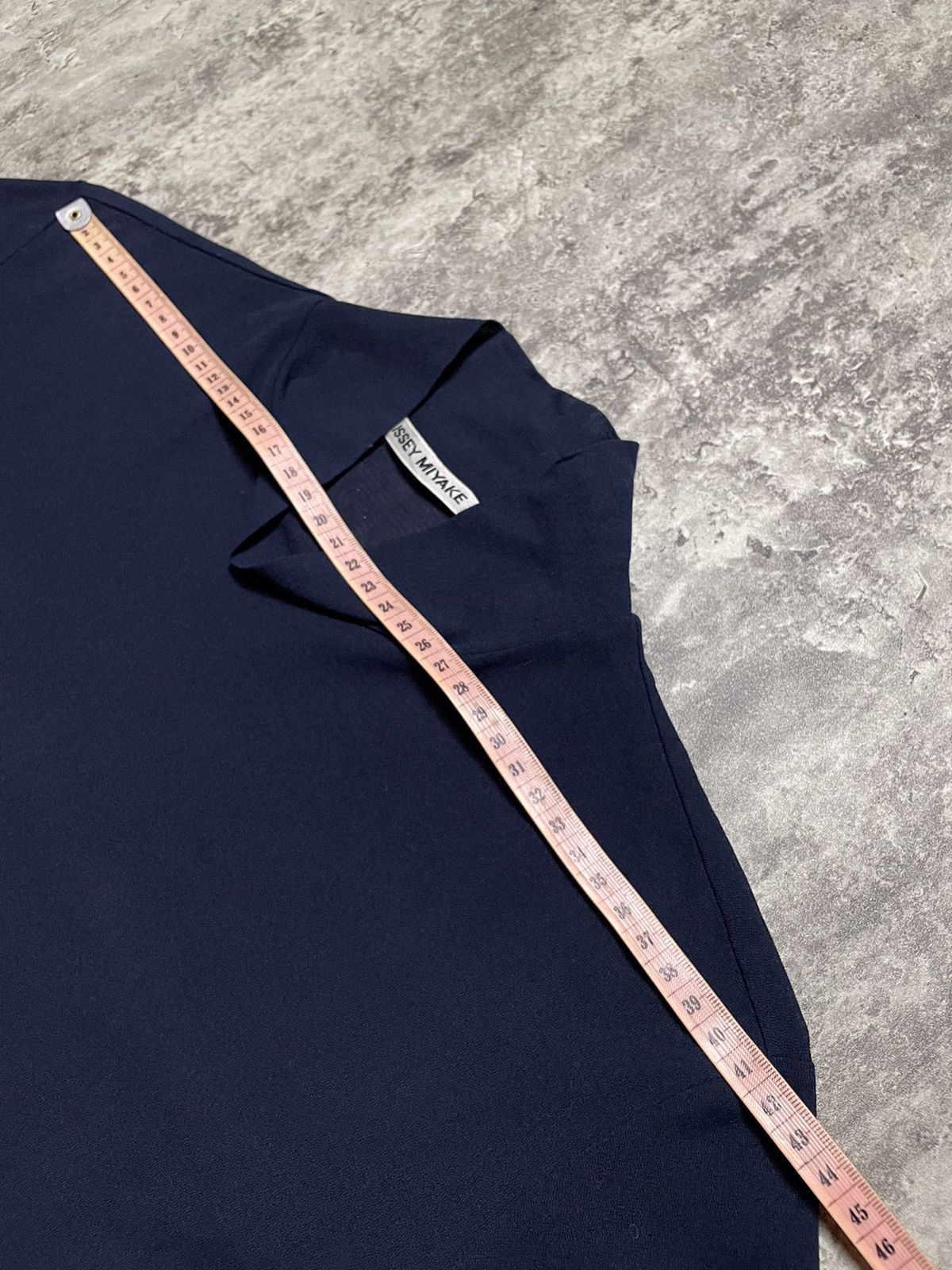 Designer × Issey Miyake × Japanese Brand Vintage Issey Miyake Chiffon Long sleeves Size M / US 6-8 / IT 42-44 - 14 Thumbnail