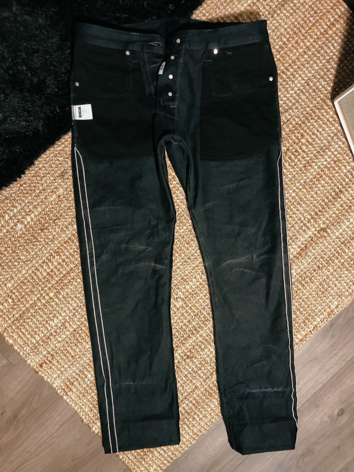 Benzak Denim Developers B-01 SLIM 15 oz. midnight blue selvedge Size US 36 / EU 52 - 7 Thumbnail