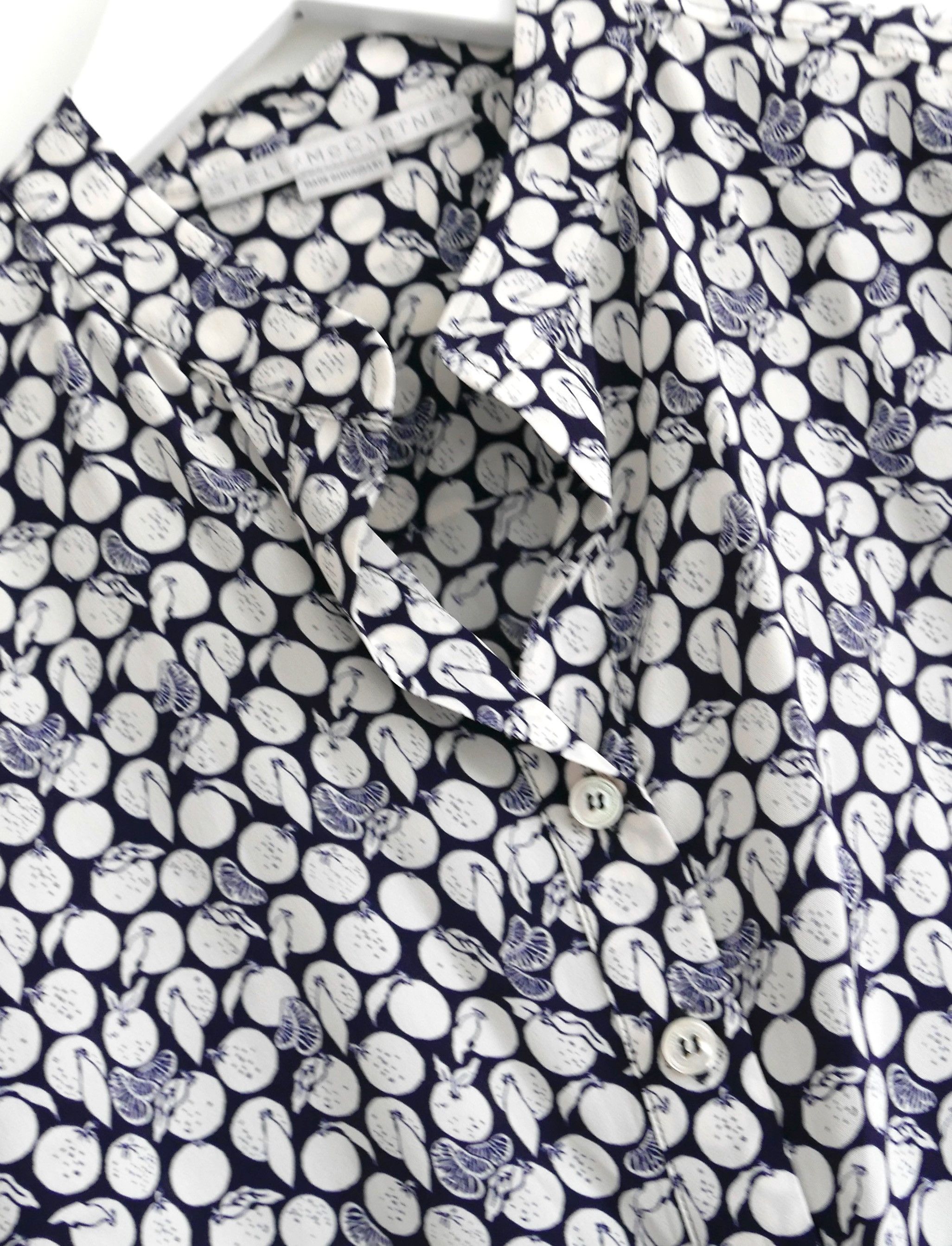 Stella McCartney Stella McCartney fruit print silk shirt Size XXS / US 00 / IT 34 - 2 Thumbnail