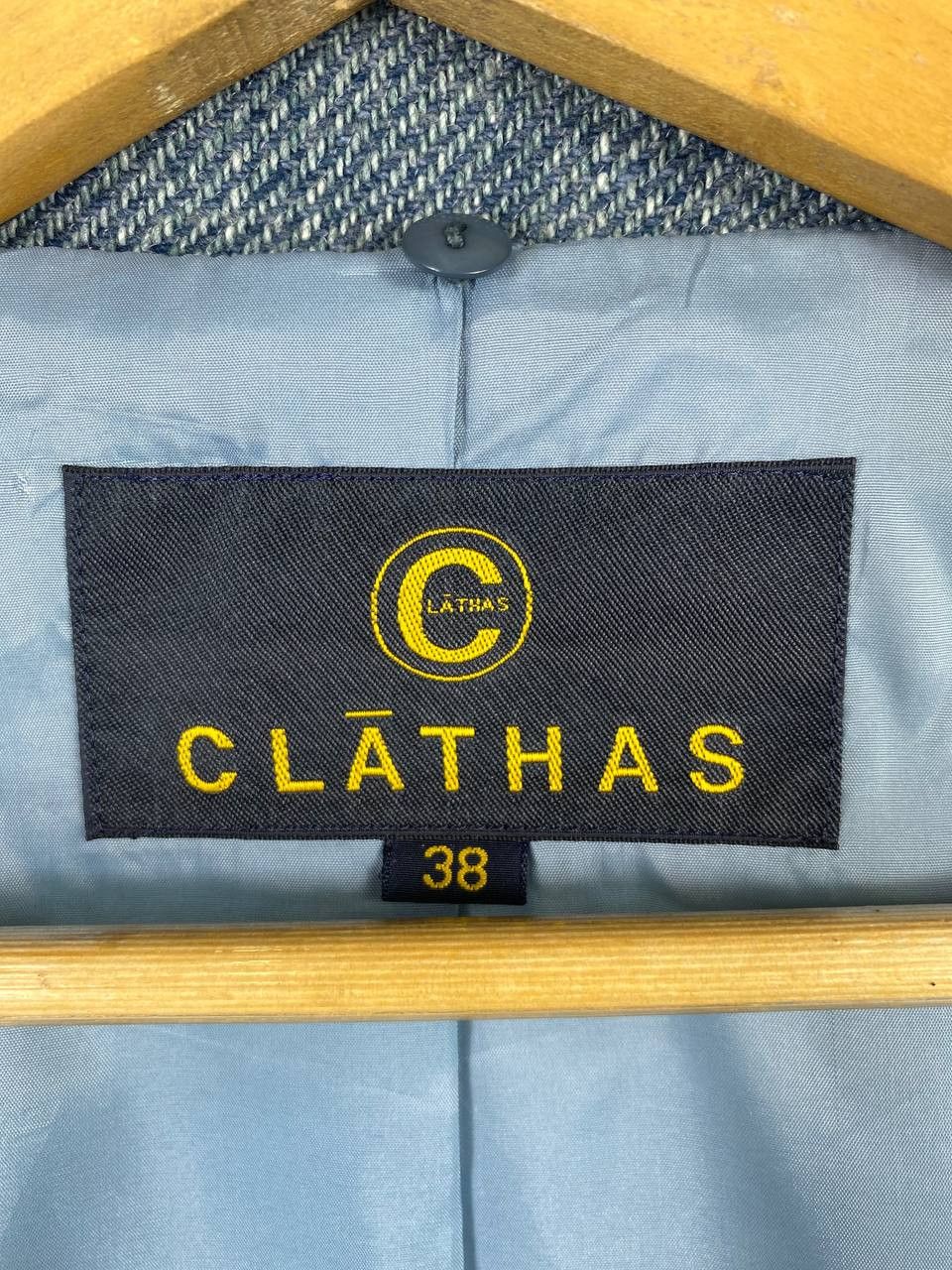 Japanese Brand clathas japanese brand denim jacket nice design Size S / US 4 / IT 40 - 6 Thumbnail