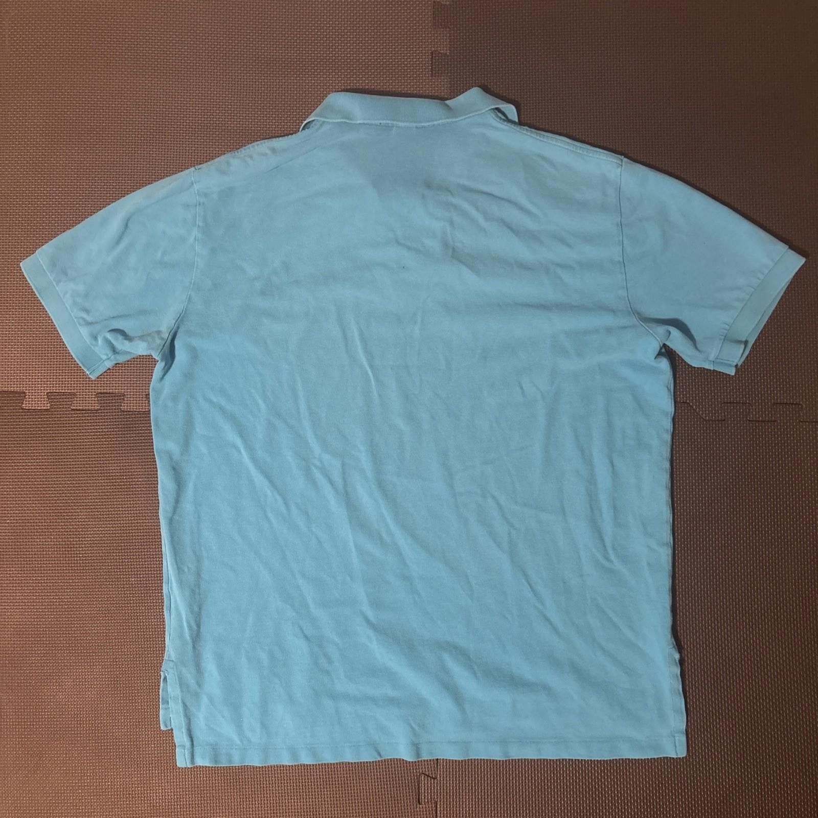 Polo Ralph Lauren Vintage Polo Ralph Lauren Polo Blue Shirt Mens Large Size US XL / EU 56 / 4 - 4 Thumbnail
