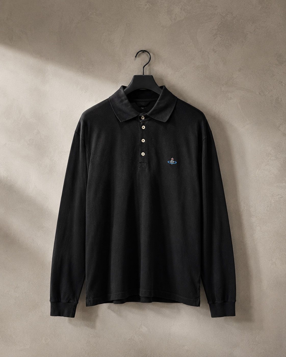 Vivienne Westwood Polo Longsleev Black Size XXL