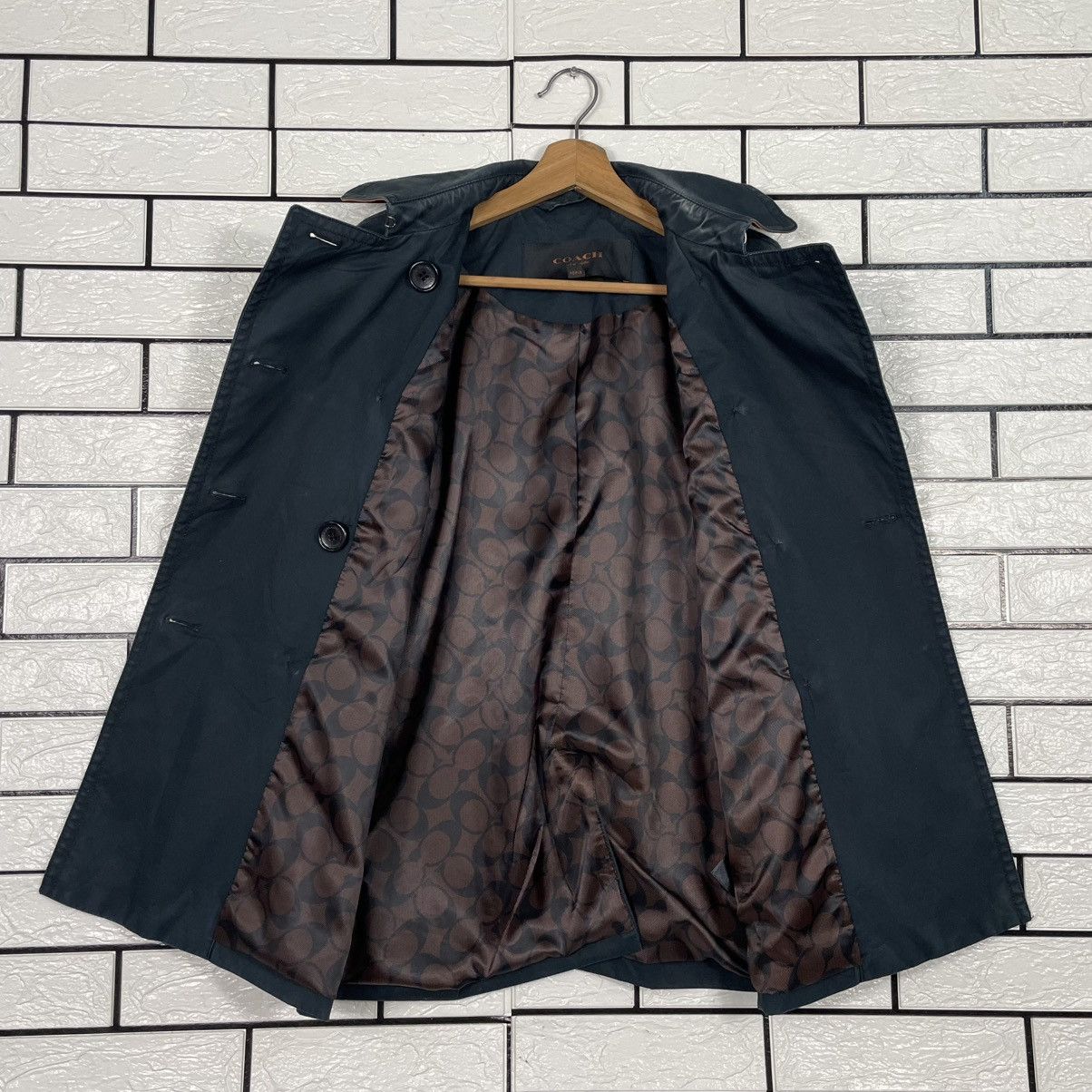 Coach Coach Double Breasted Trench Coat Size XS / US 0-2 / IT 36-38 - 11 Thumbnail