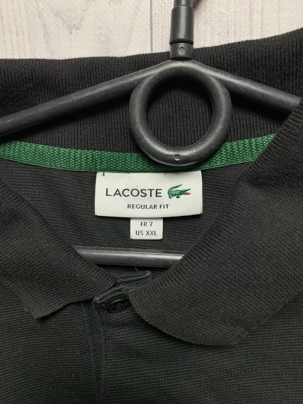 Lacoste Lacoste black rugby shirt long polo size XXl Size US XXL / EU 58 / 5 - 3 Thumbnail