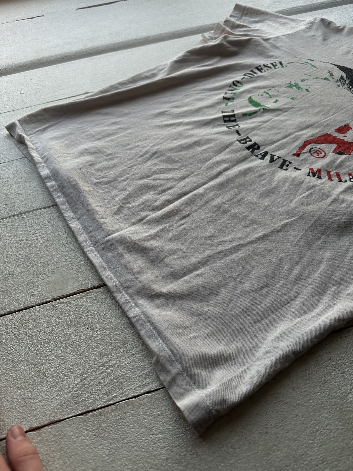 Diesel 🚨DIESEL AVANT GARDE ARCHIVE VINTAGE BIG LOGO T-SHIRT Y2K TEE Size US L / EU 52-54 / 3 - 5 Thumbnail