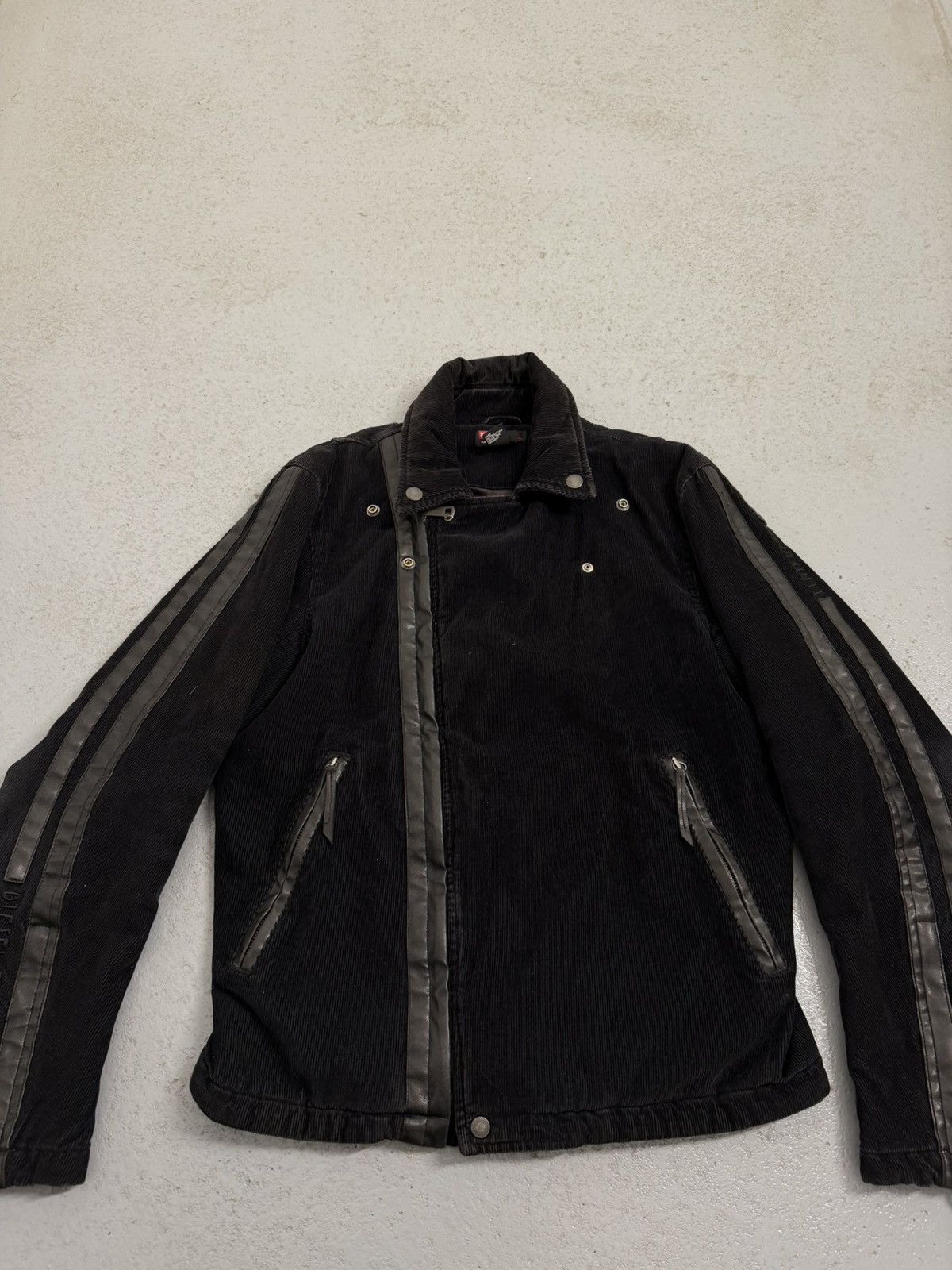 Diesel Vintage 00s Velvet Iconic Class of 78 Jacket Size US M / EU 48-50 / 2 - 8 Thumbnail