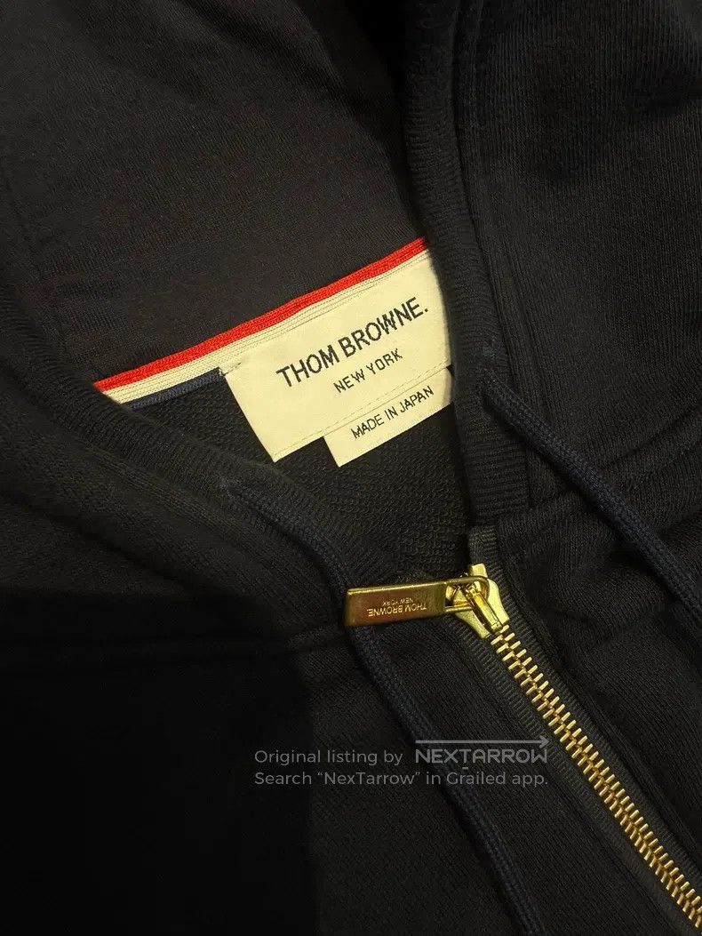 Thom Browne Thom Browne Pantsuit with zippered ribbed drawstring hood Size US XXL / EU 58 / 5 - 6 Thumbnail