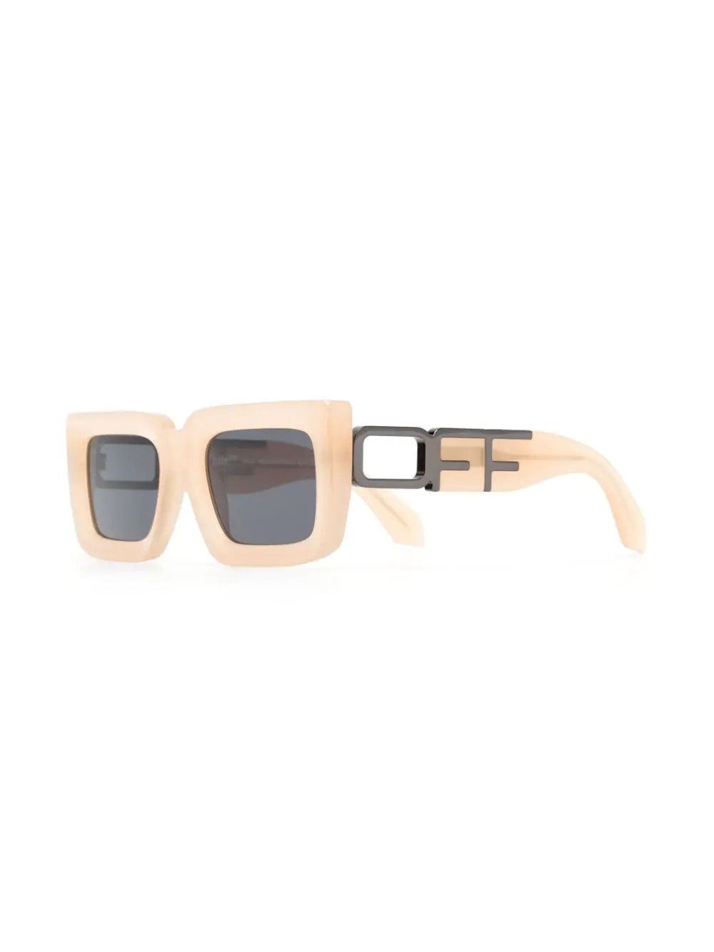 Off-White NEW OFF-WHITE OERI073S23PLA0011707 yellow Size ONE SIZE - 1 Thumbnail